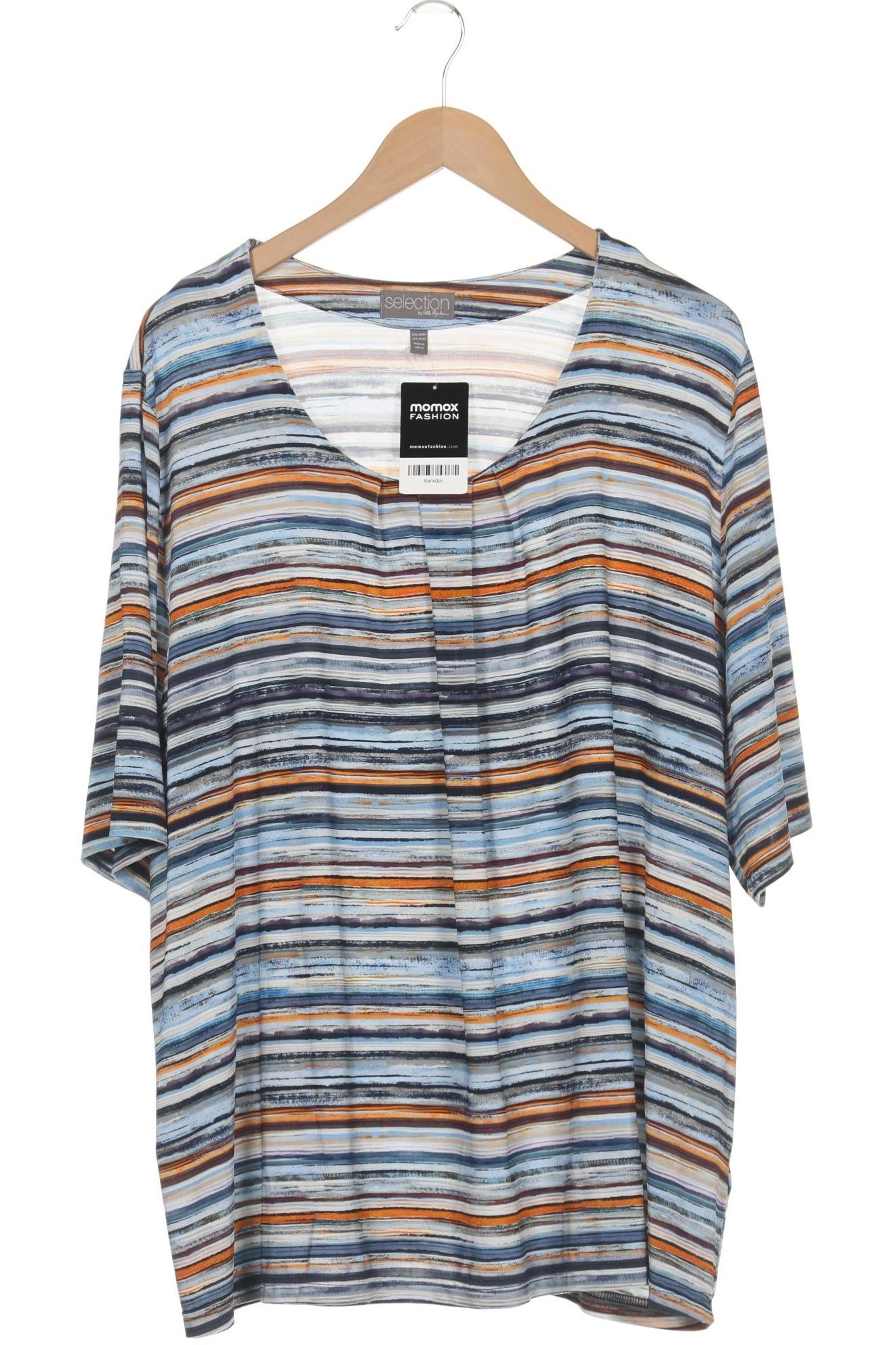 

Selection by Ulla Popken Damen T-Shirt, blau, Gr. 50
