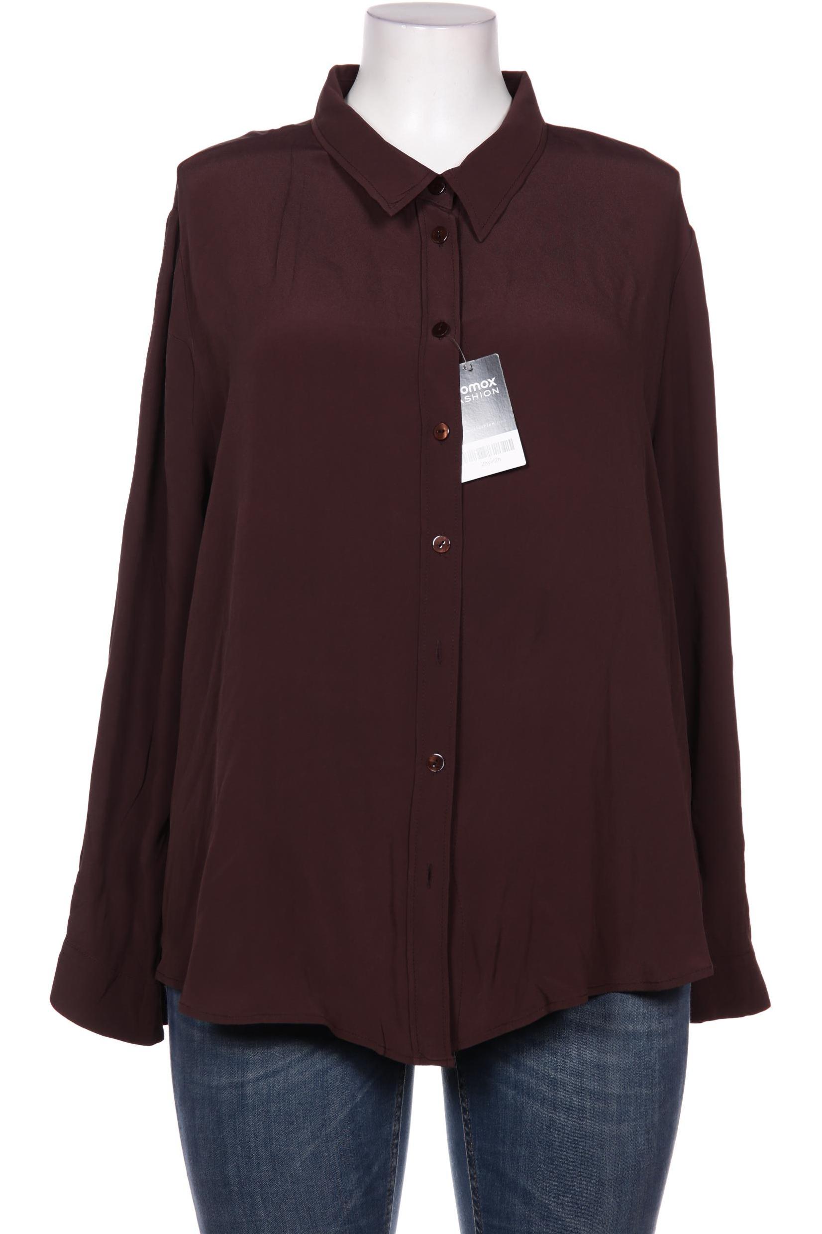 

Selection by Ulla Popken Damen Bluse, braun, Gr. 46