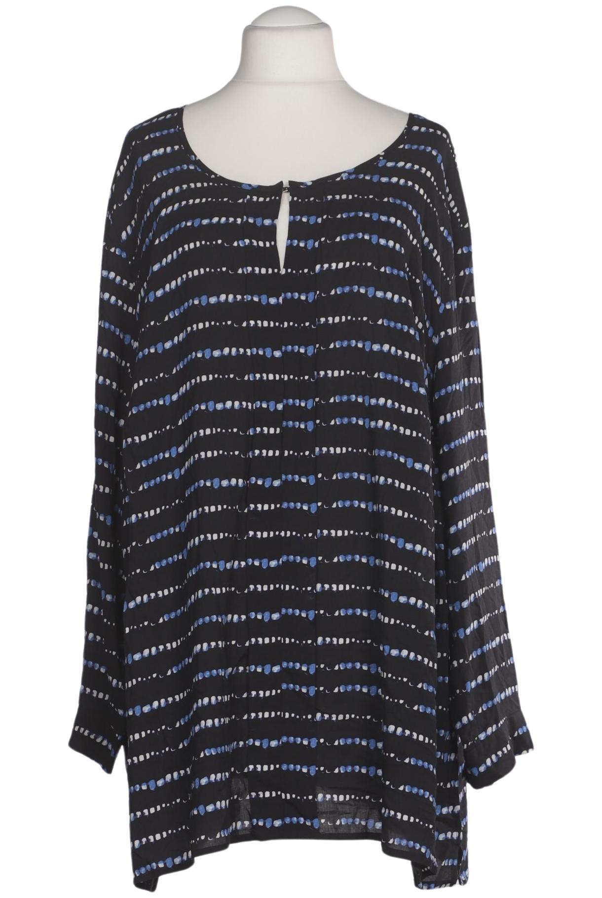 

Selection by Ulla Popken Damen Bluse, marineblau, Gr. 58