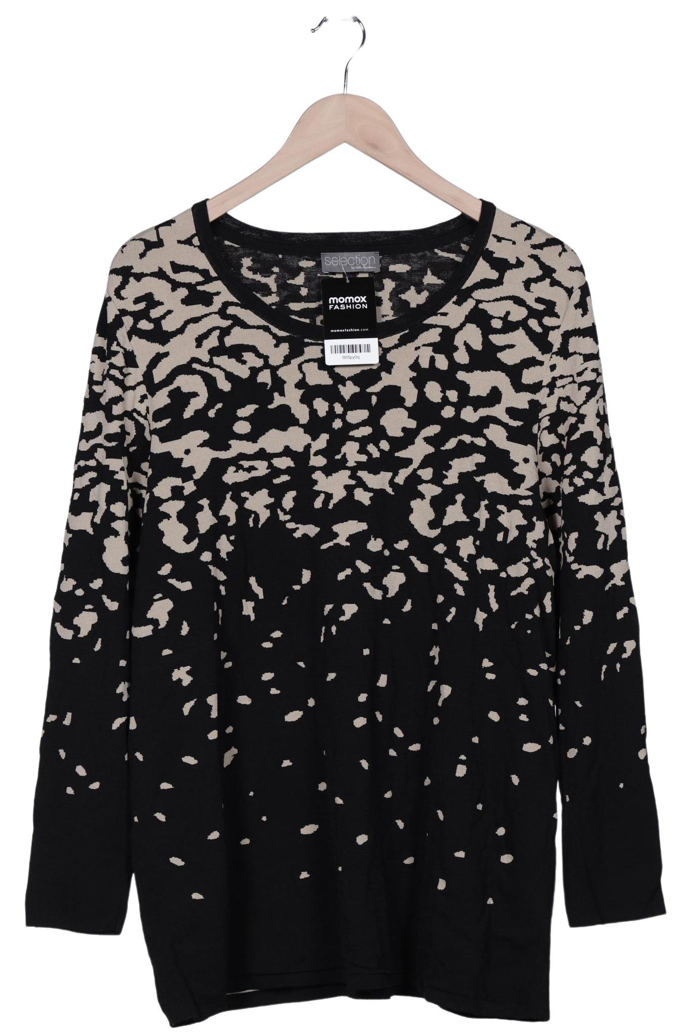 

Selection by Ulla Popken Damen Pullover, schwarz, Gr. 46