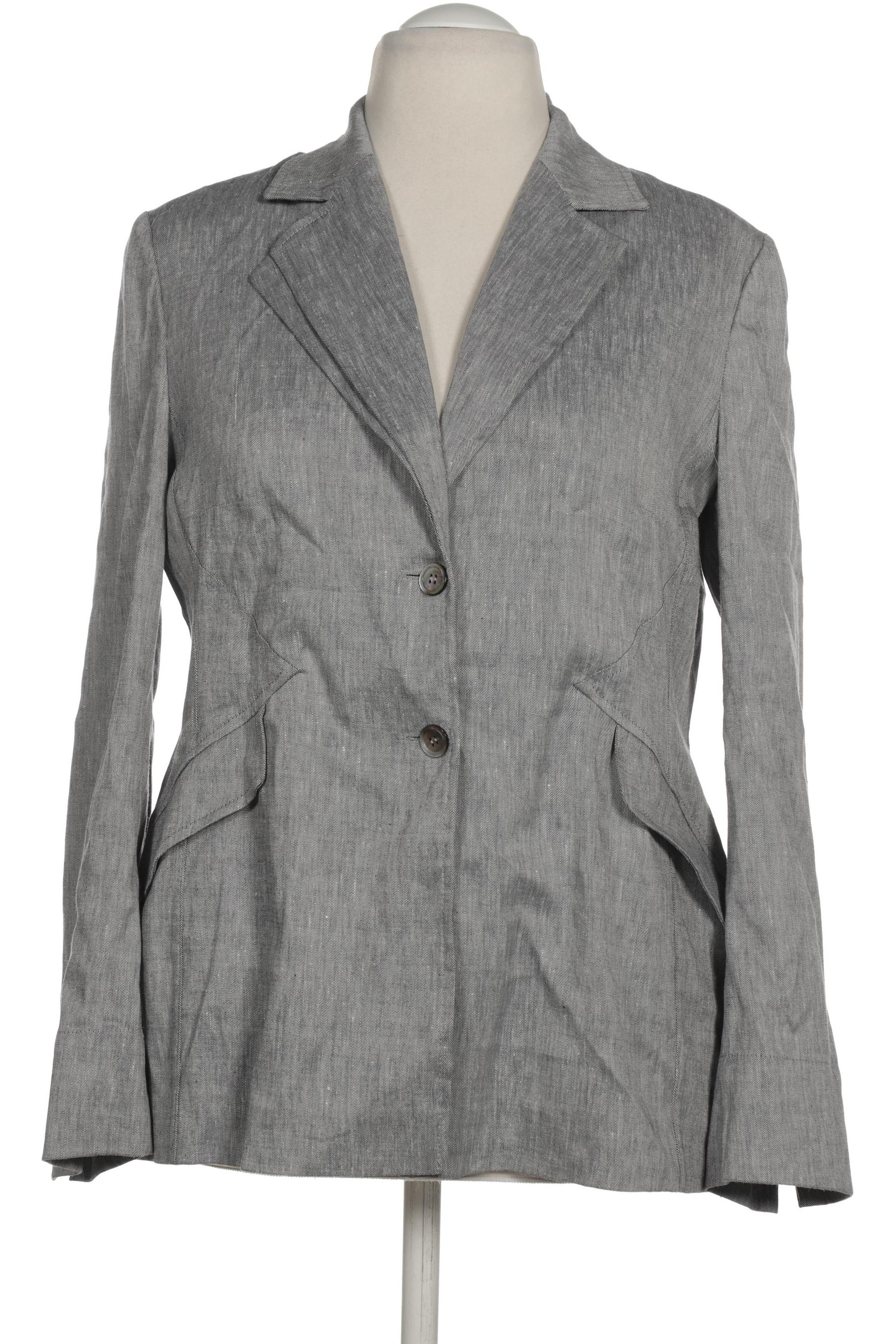 

Selection by Ulla Popken Damen Blazer, grau, Gr. 42