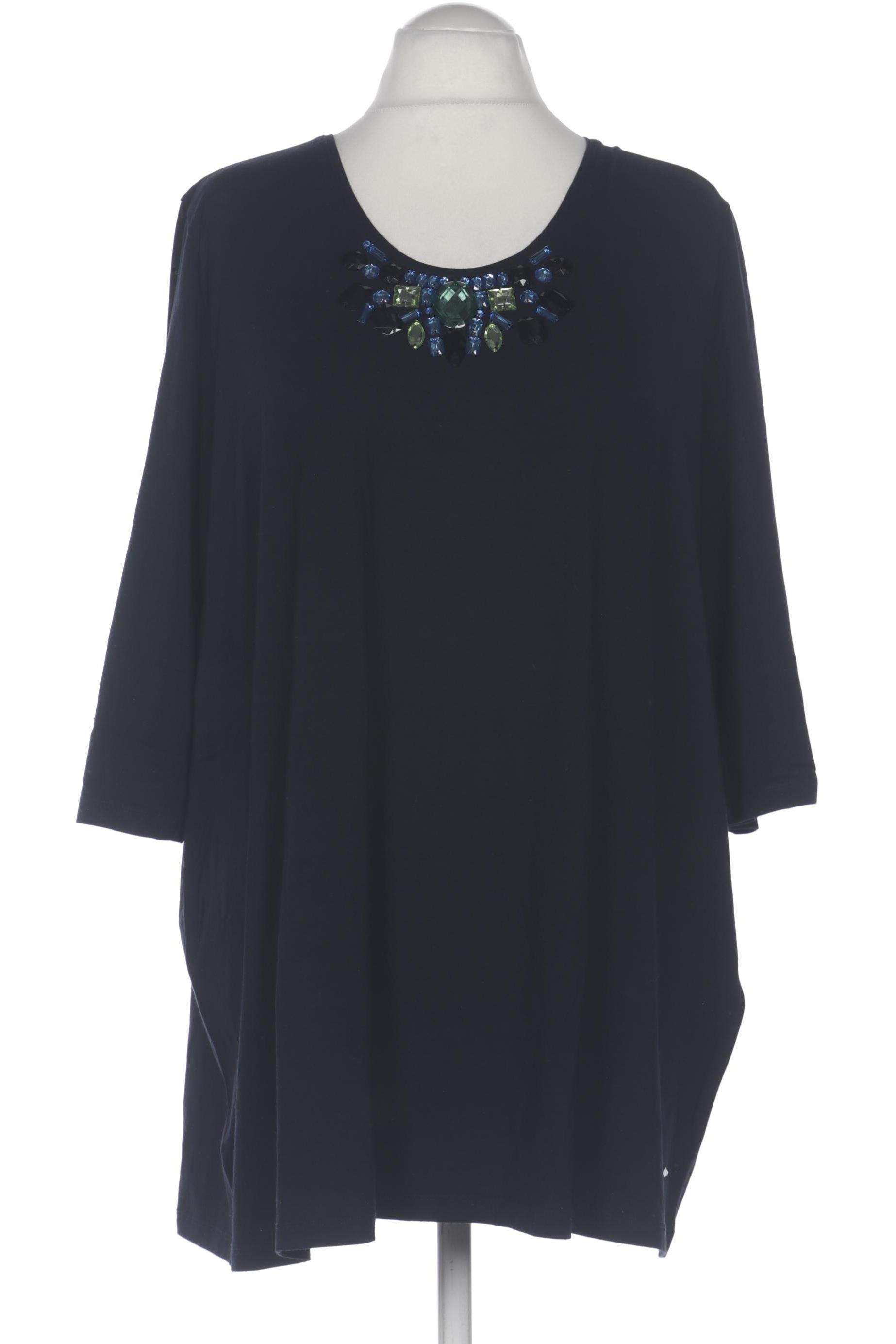

Selection by Ulla Popken Damen T-Shirt, marineblau, Gr. 54