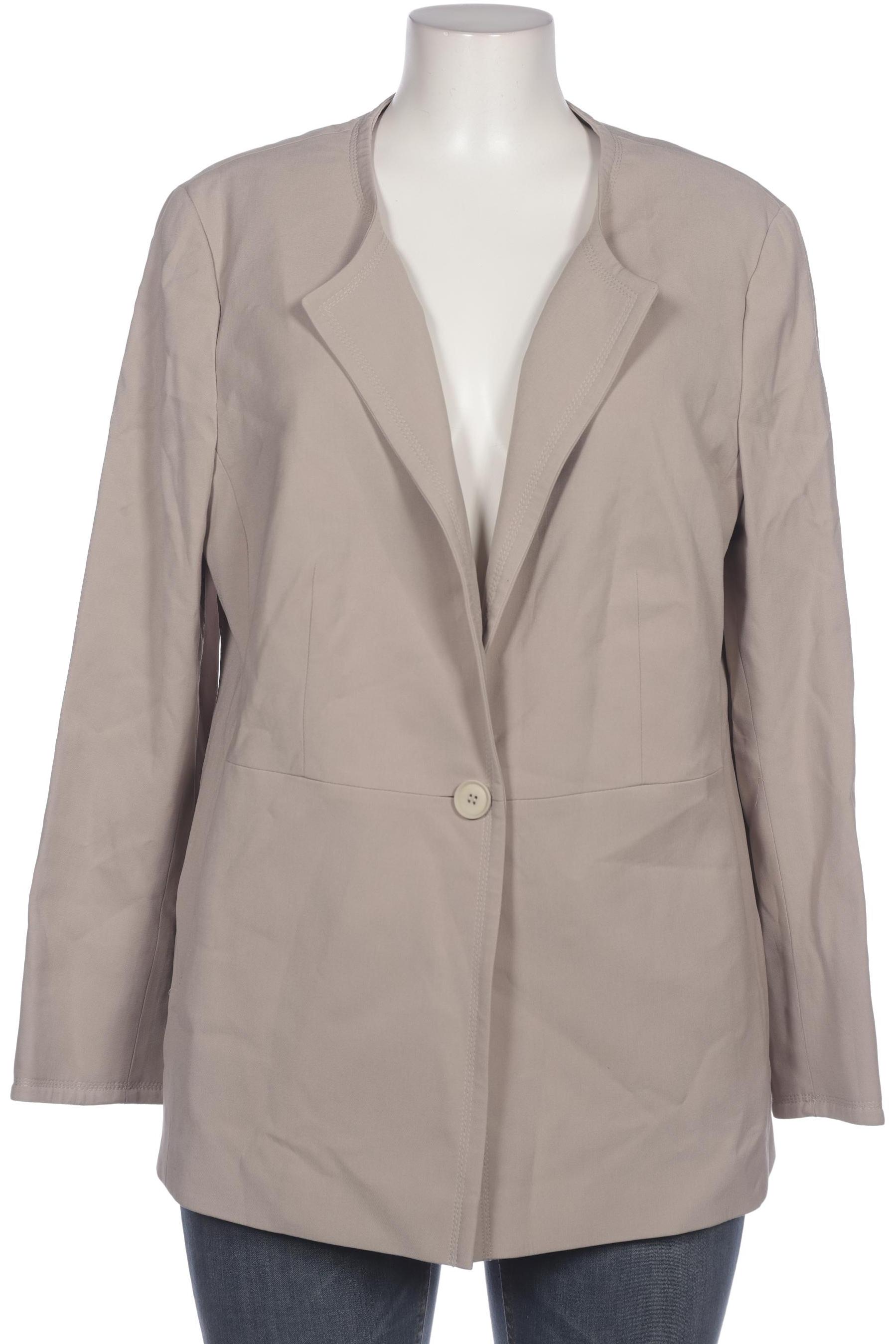 

Selection by Ulla Popken Damen Blazer, beige, Gr. 48