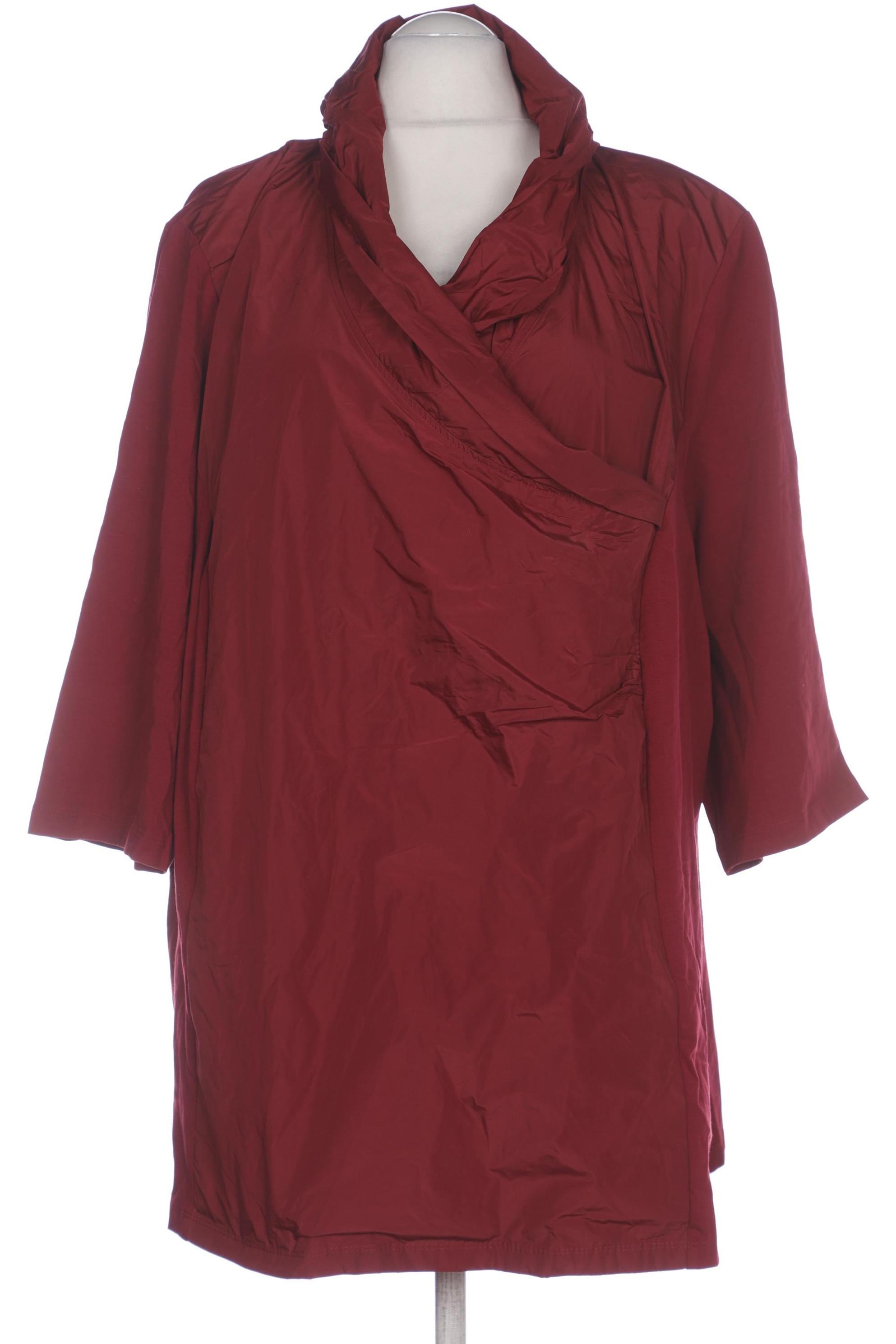 

Selection by Ulla Popken Damen Bluse, rot, Gr. 62