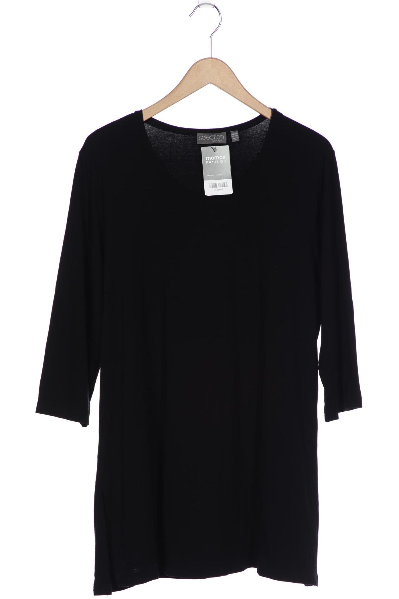 

Selection by Ulla Popken Damen Langarmshirt, schwarz