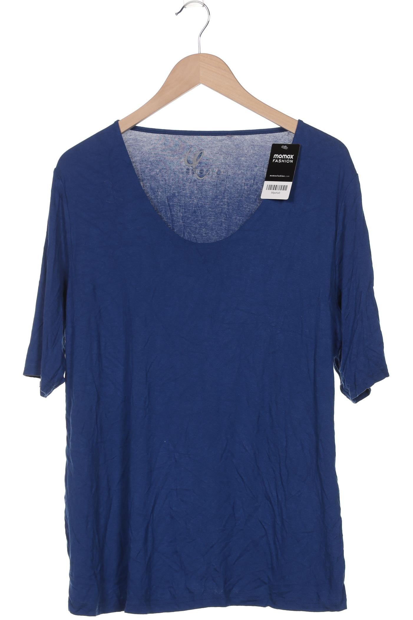 

Selection by Ulla Popken Damen T-Shirt, blau, Gr. 46