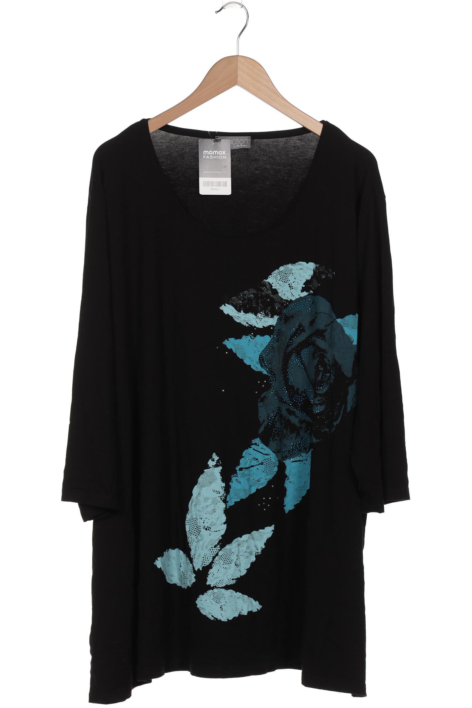 

Selection by Ulla Popken Damen Langarmshirt, schwarz, Gr. 58