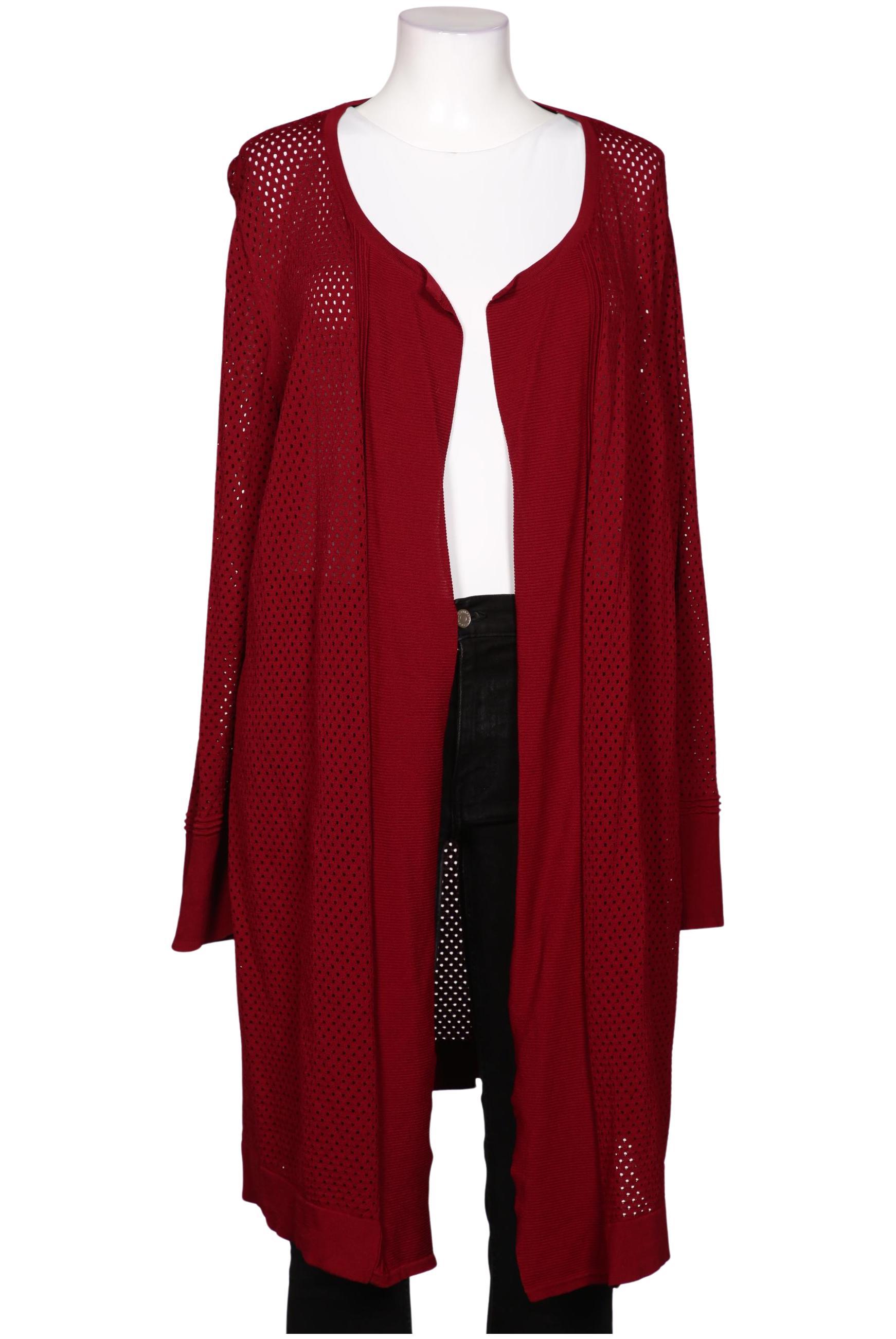 

Selection by Ulla Popken Damen Strickjacke, bordeaux, Gr. 50