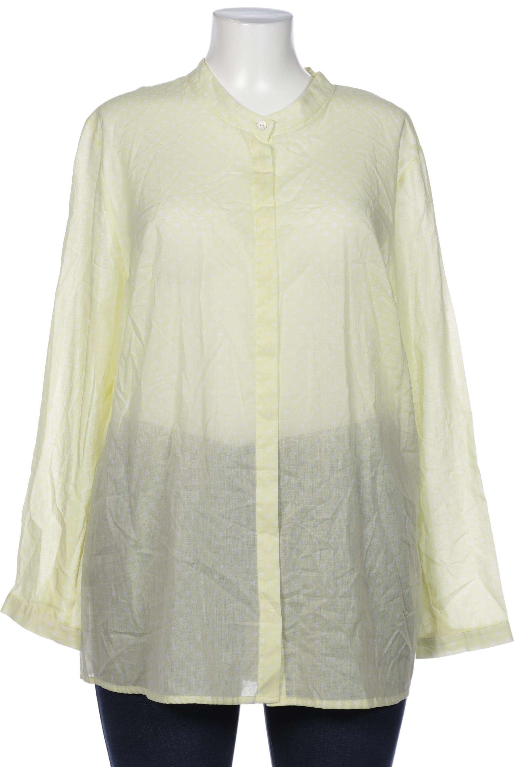 

Selection by Ulla Popken Damen Bluse, gelb, Gr. 46