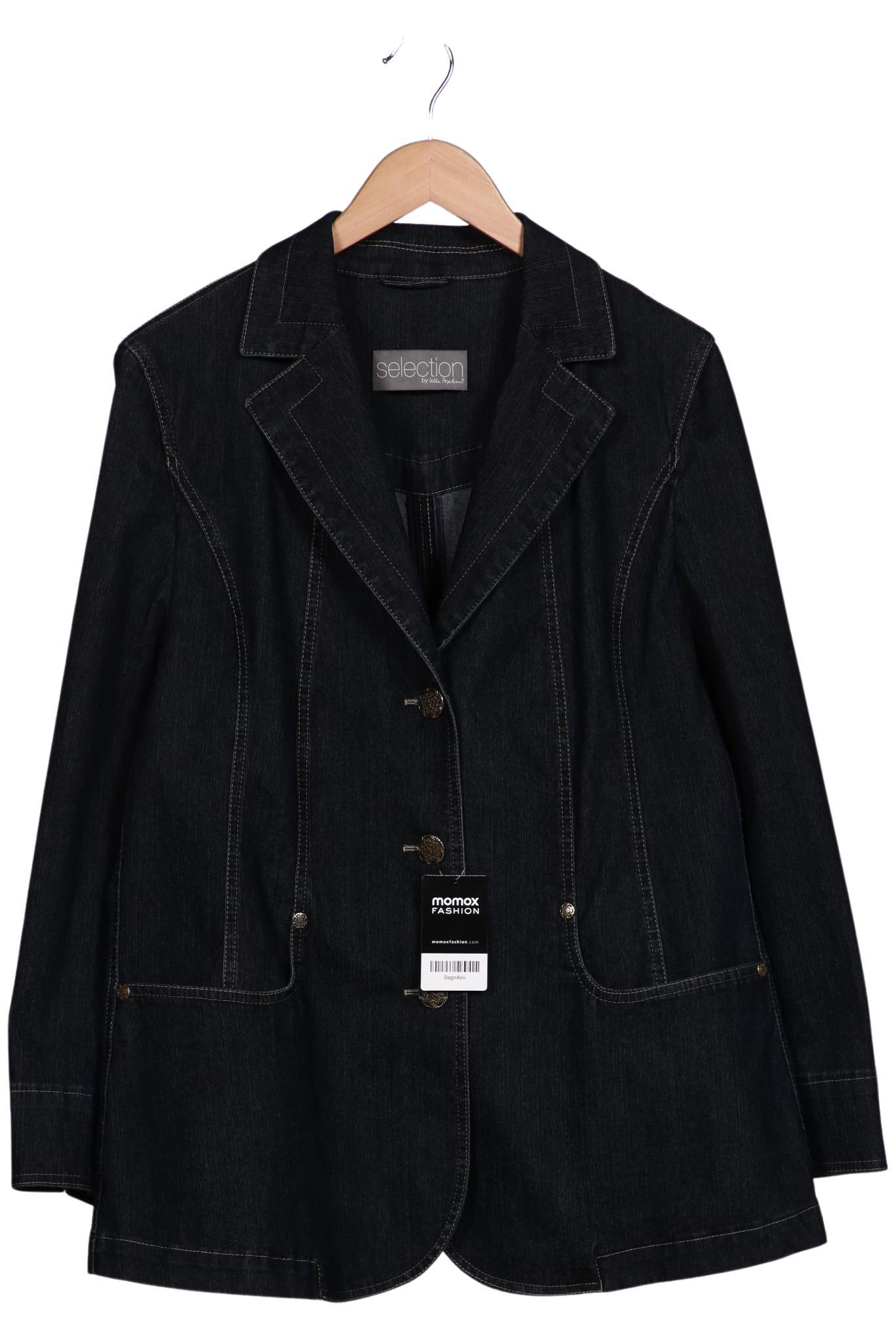 

Selection by Ulla Popken Damen Jacke, marineblau, Gr. 48