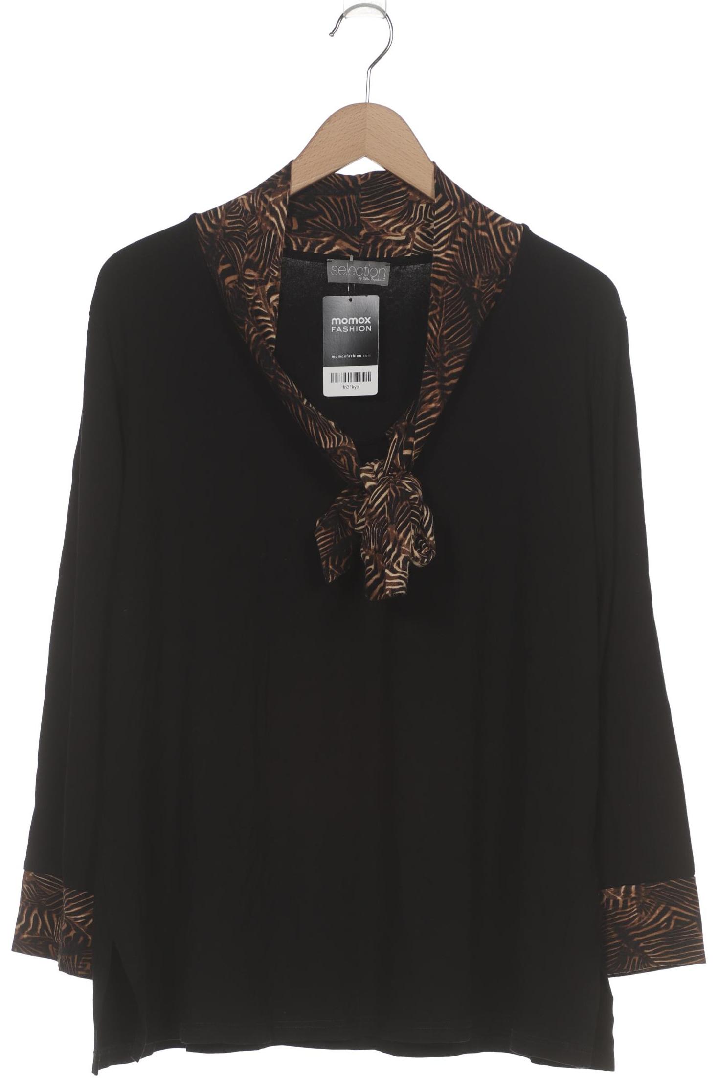 

Selection by Ulla Popken Damen Langarmshirt, schwarz, Gr. 50