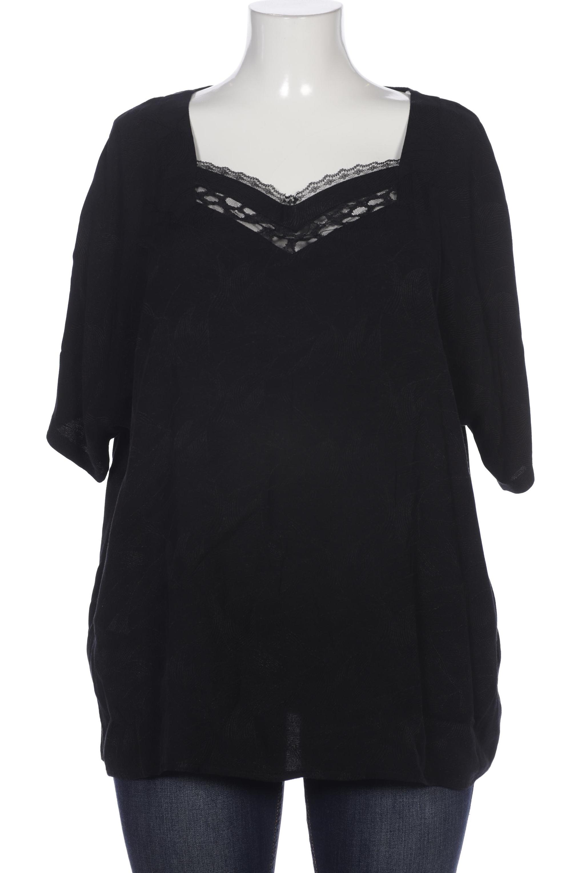 

Selection by Ulla Popken Damen Bluse, schwarz, Gr. 46