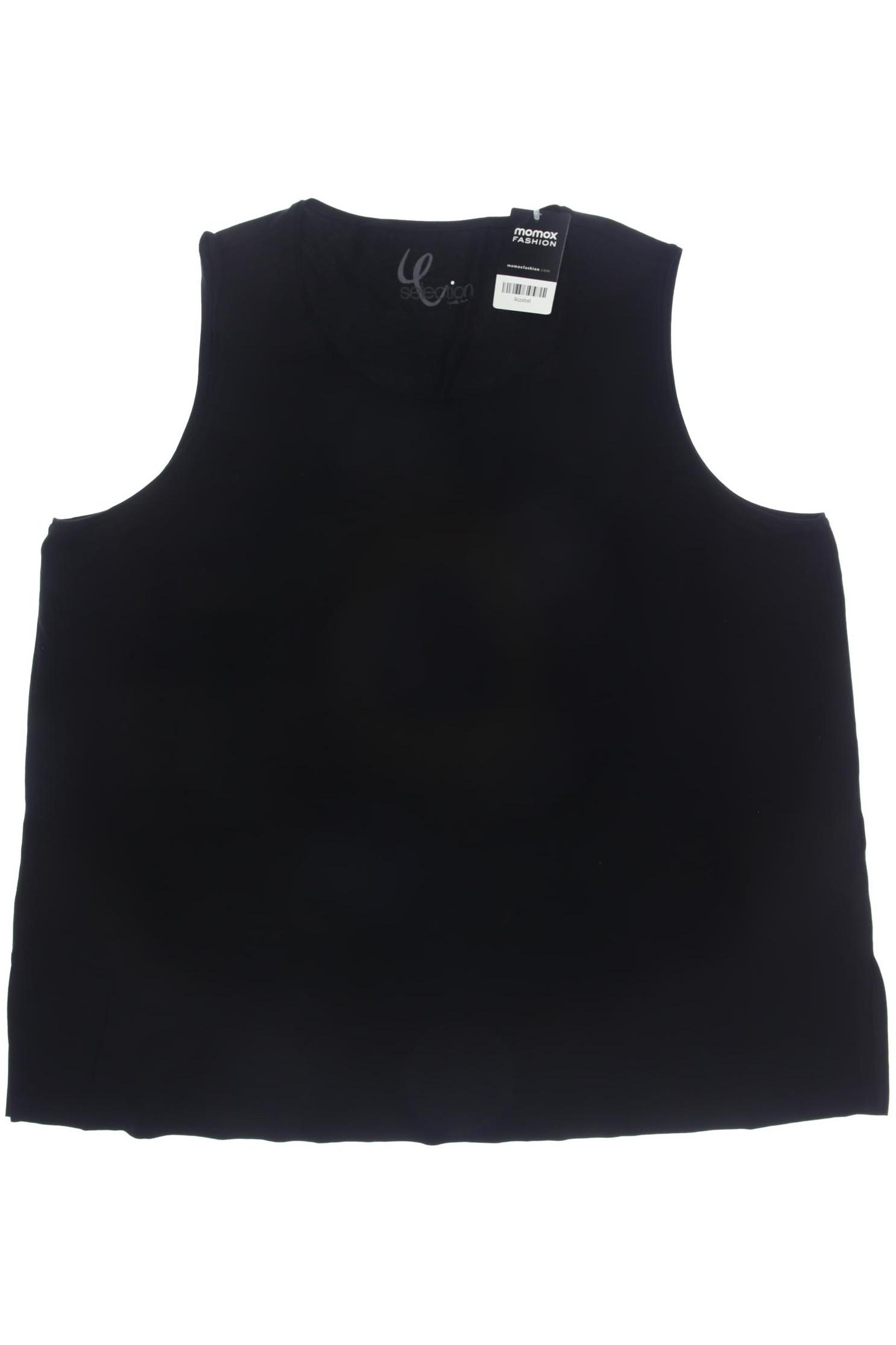 

Selection by Ulla Popken Damen Top, schwarz, Gr. 54
