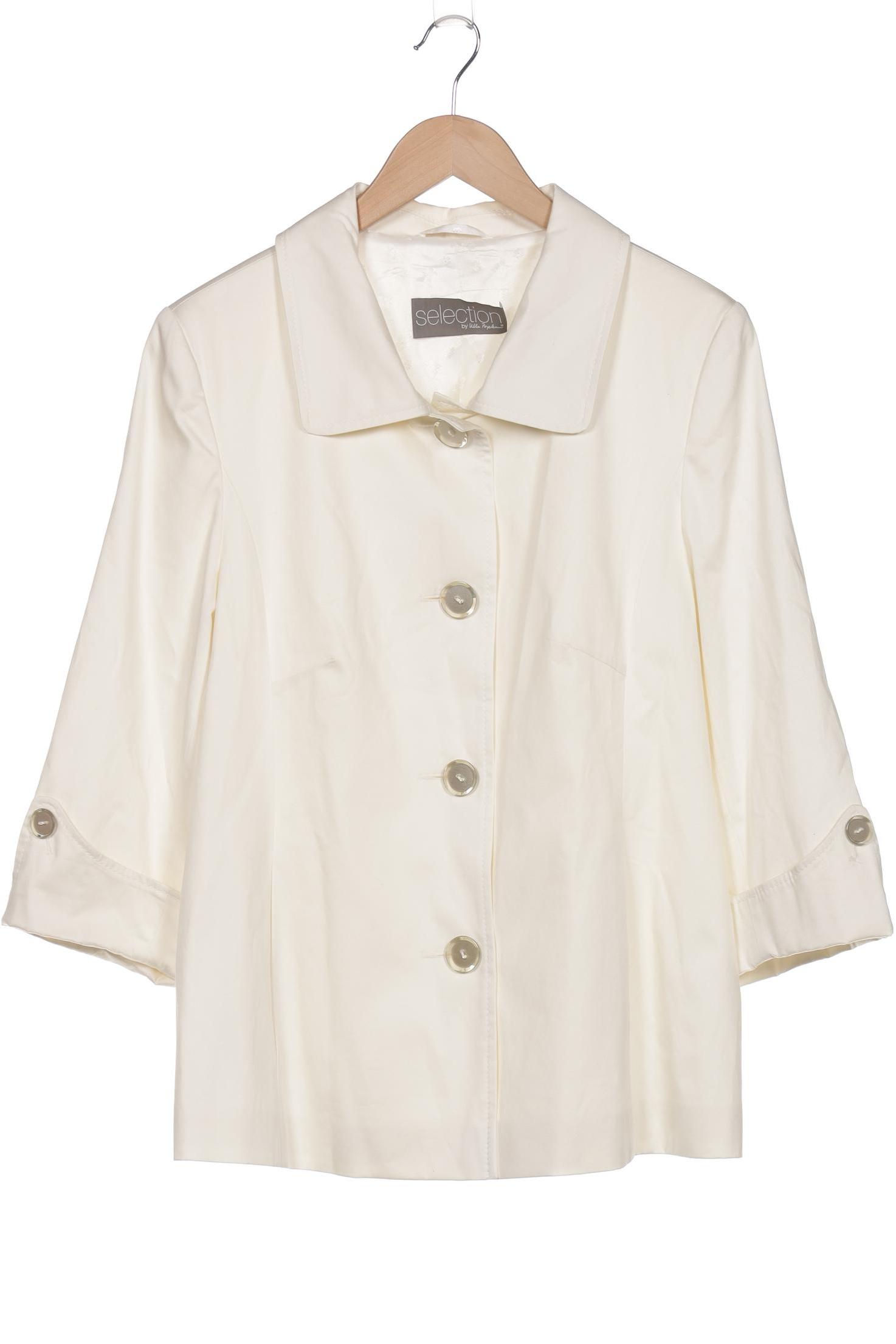 

Selection by Ulla Popken Damen Jacke, cremeweiß, Gr. 42