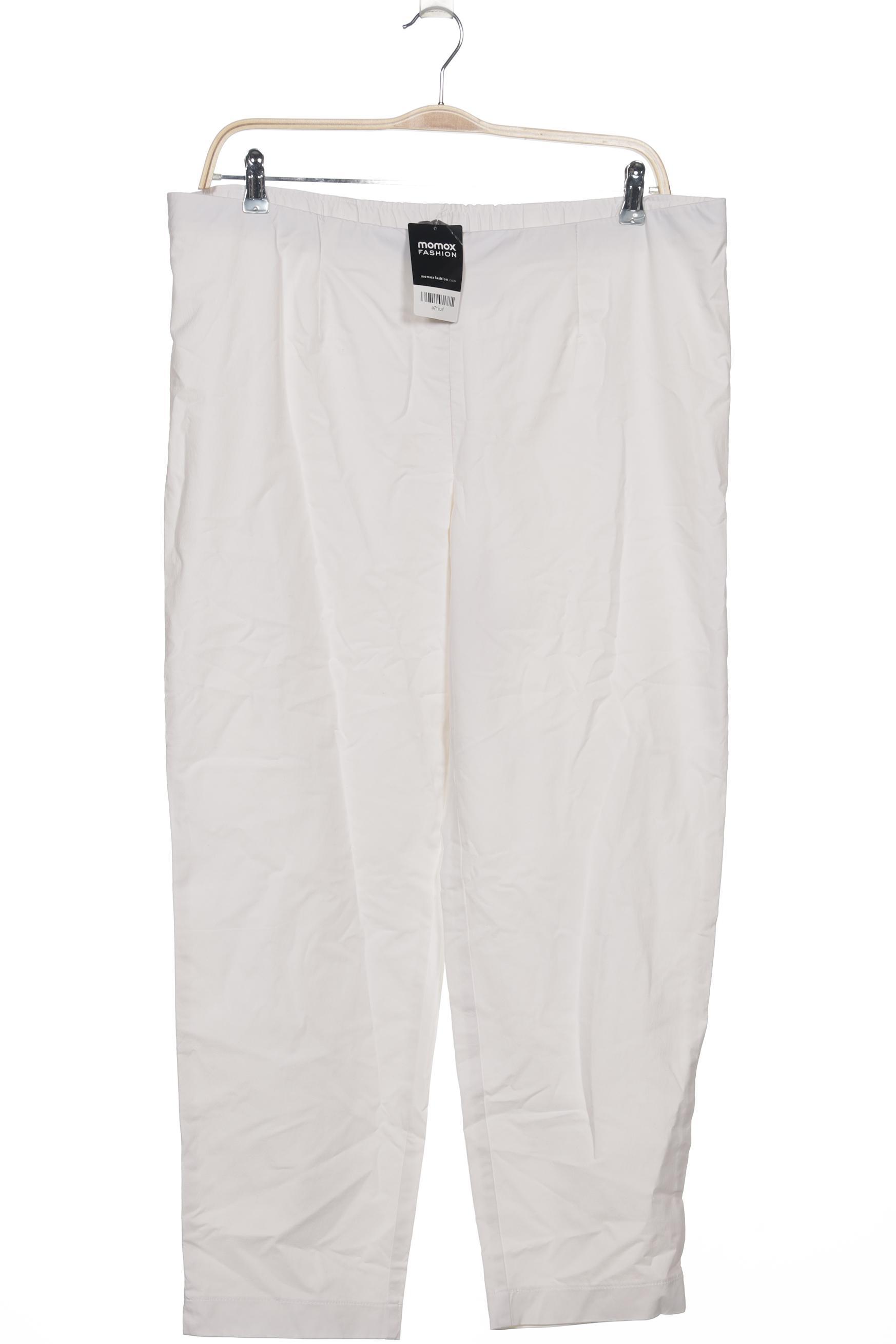 

Selection by Ulla Popken Damen Stoffhose, weiß, Gr. 48