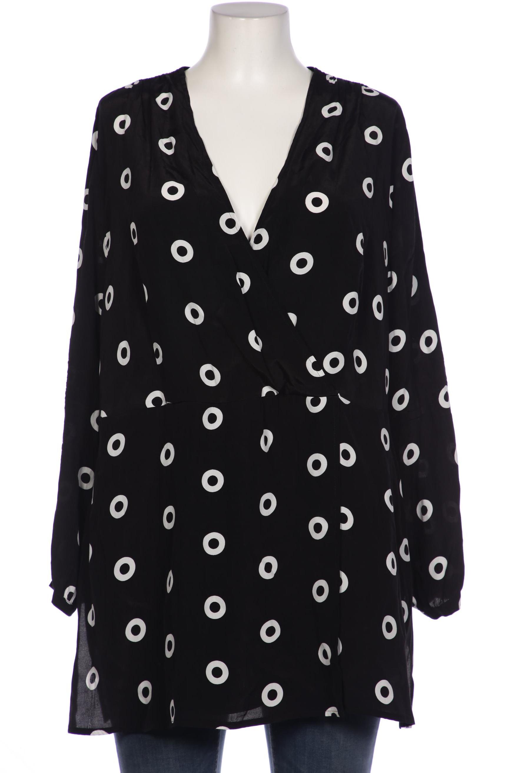 

Selection by Ulla Popken Damen Bluse, schwarz, Gr. 46