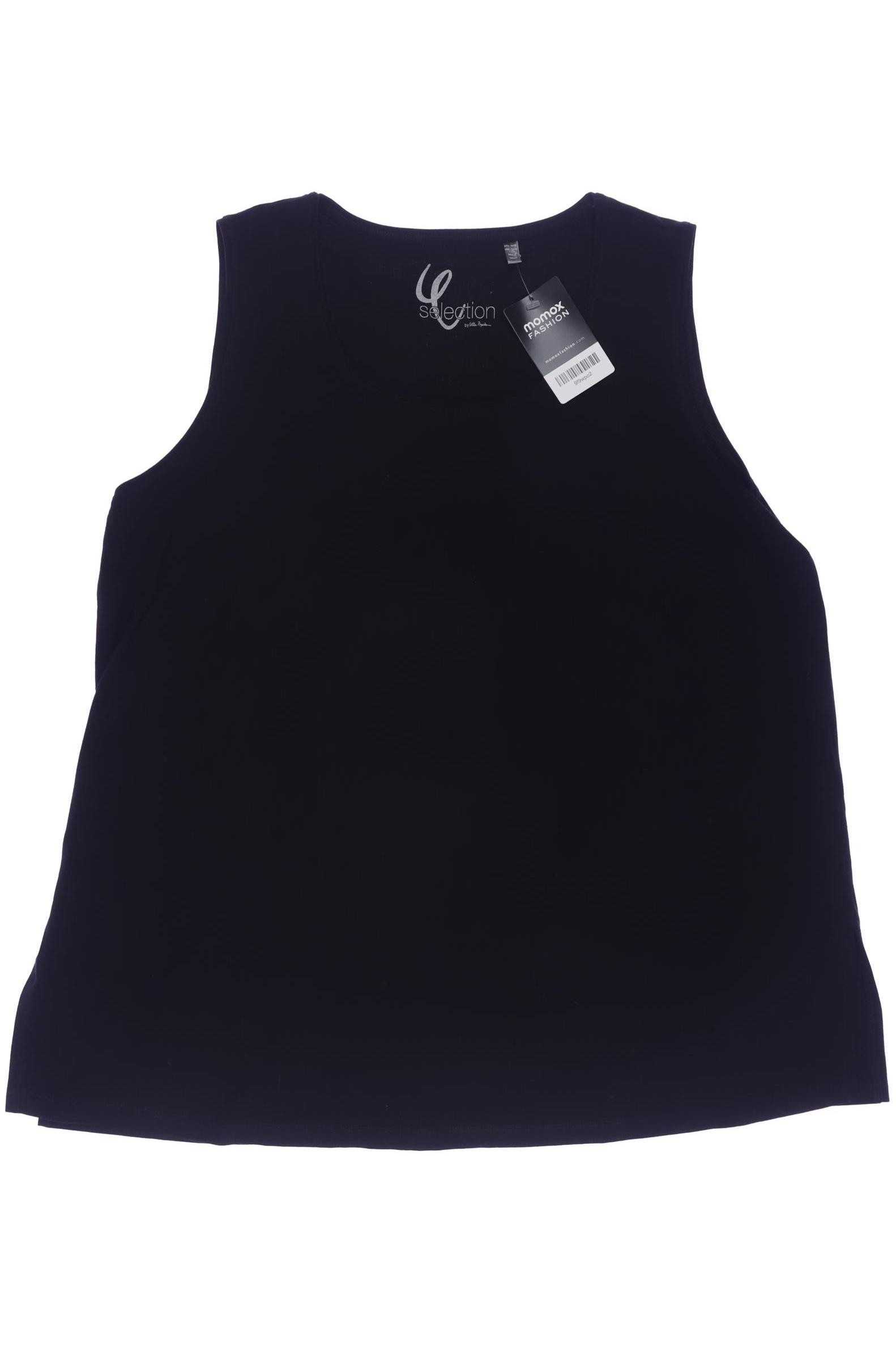 

Selection by Ulla Popken Damen Top, schwarz, Gr. 46