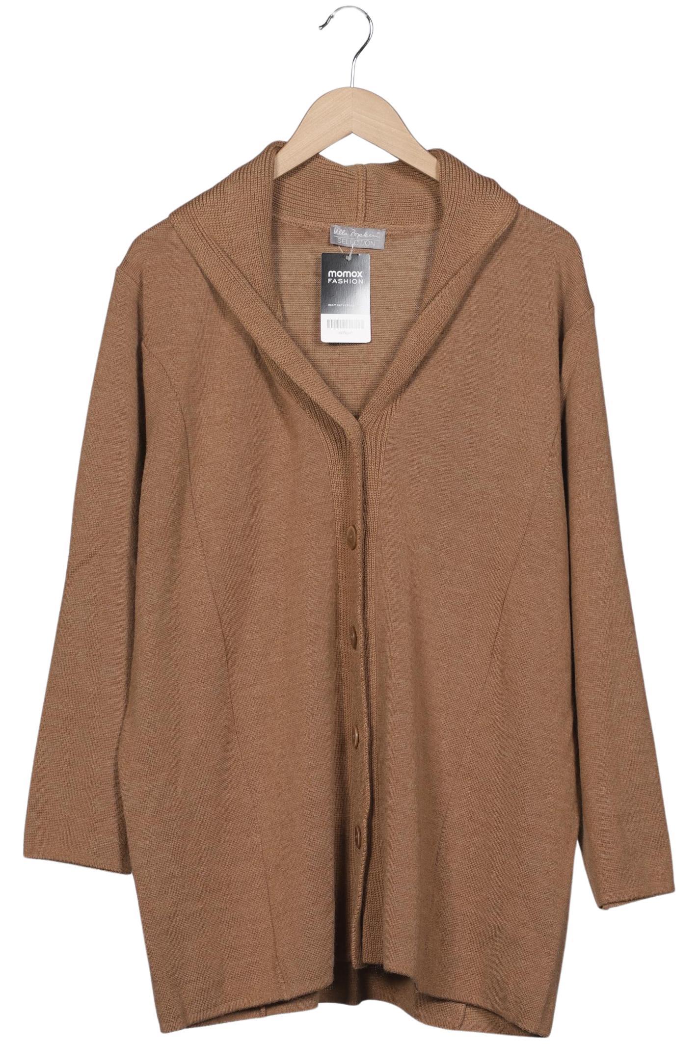 

Selection by Ulla Popken Damen Strickjacke, braun, Gr. 46