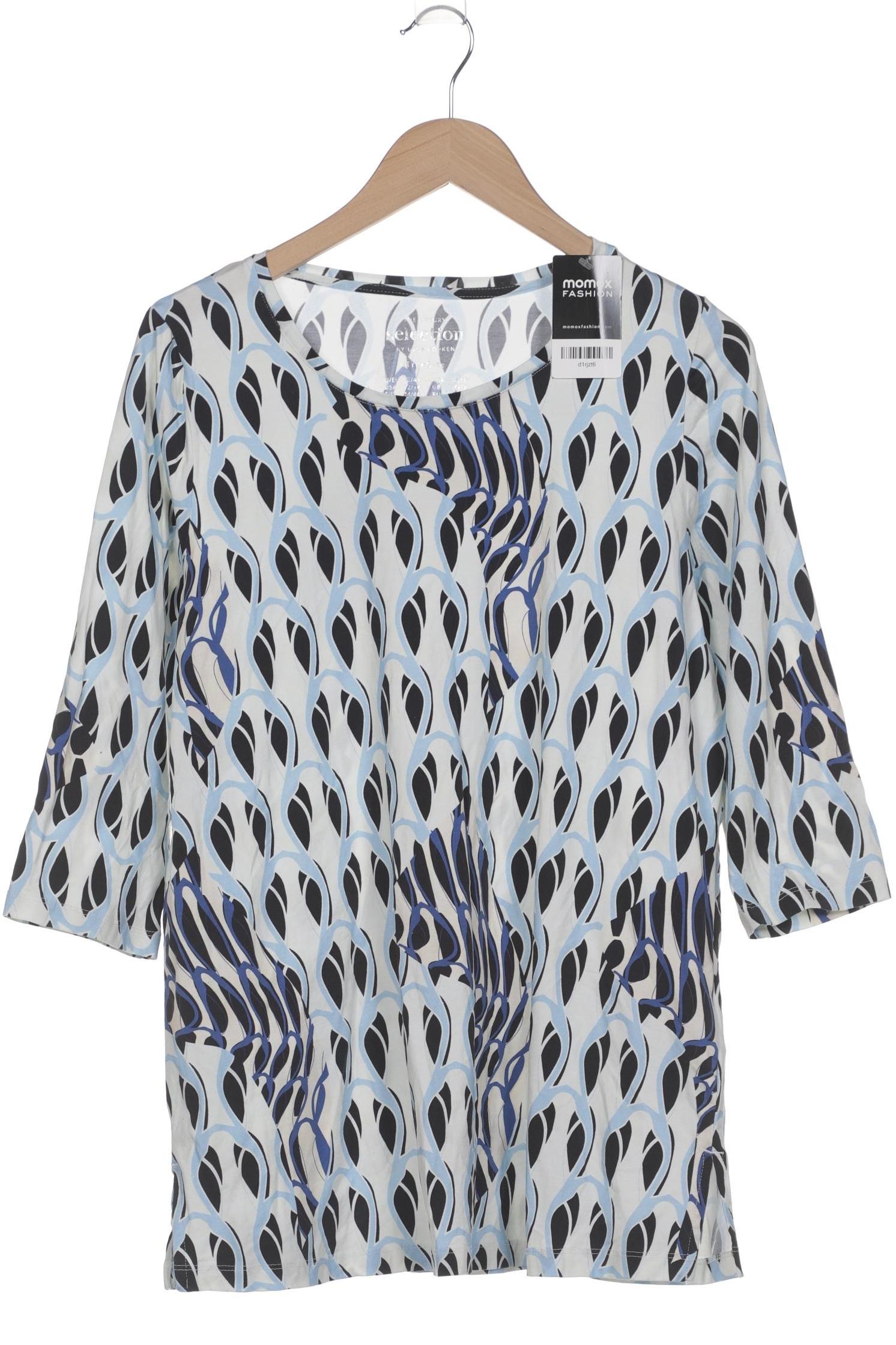 

Selection by Ulla Popken Damen Langarmshirt, weiß, Gr. 42