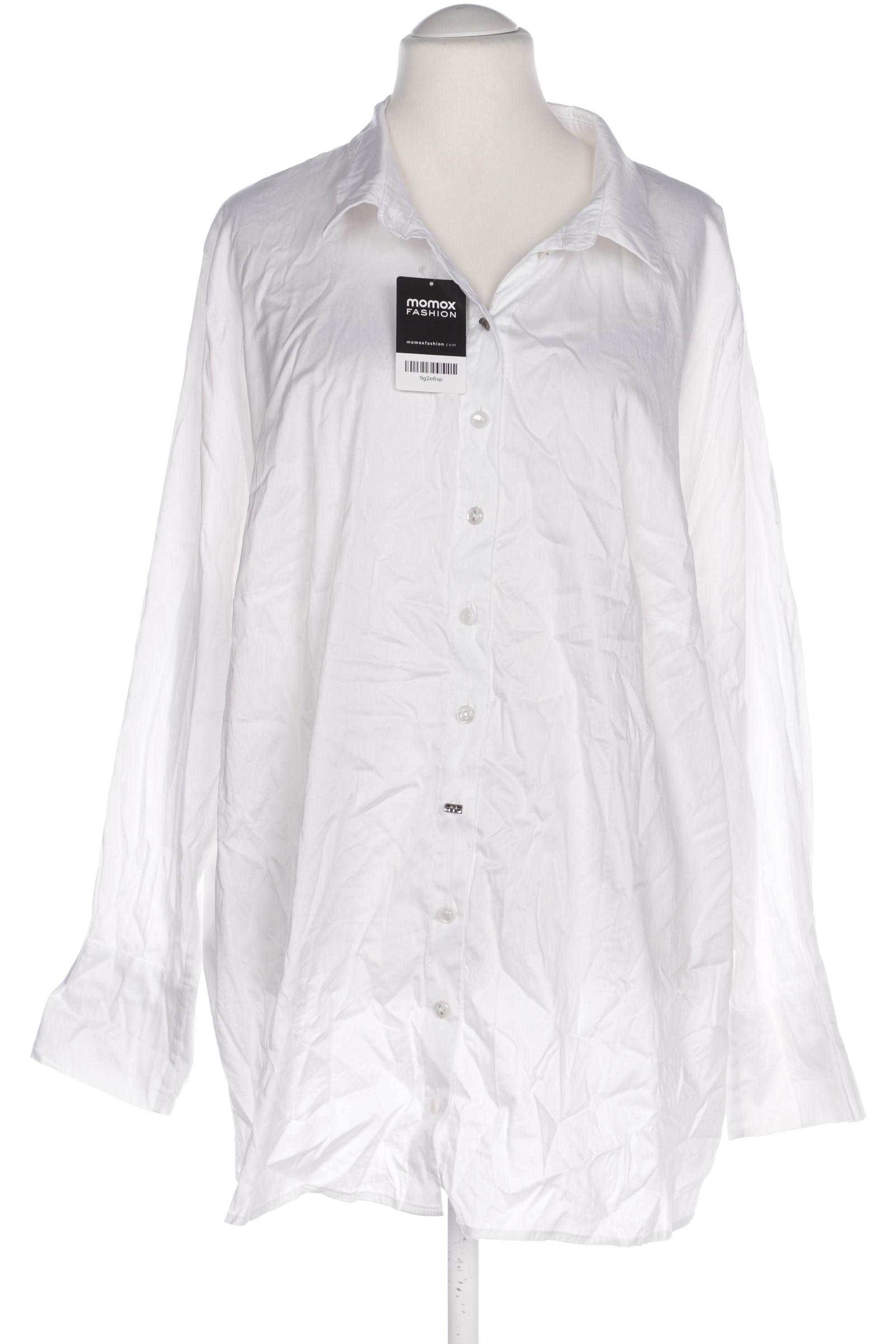 

Selection by Ulla Popken Damen Bluse, weiß, Gr. 58
