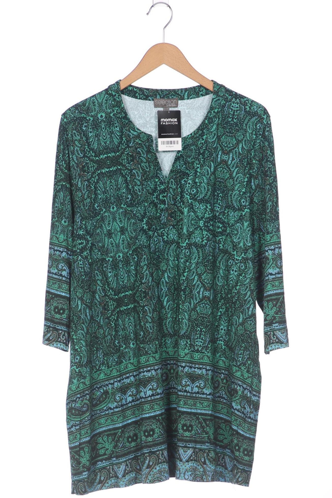 

Selection by Ulla Popken Damen T-Shirt, grün, Gr. 50