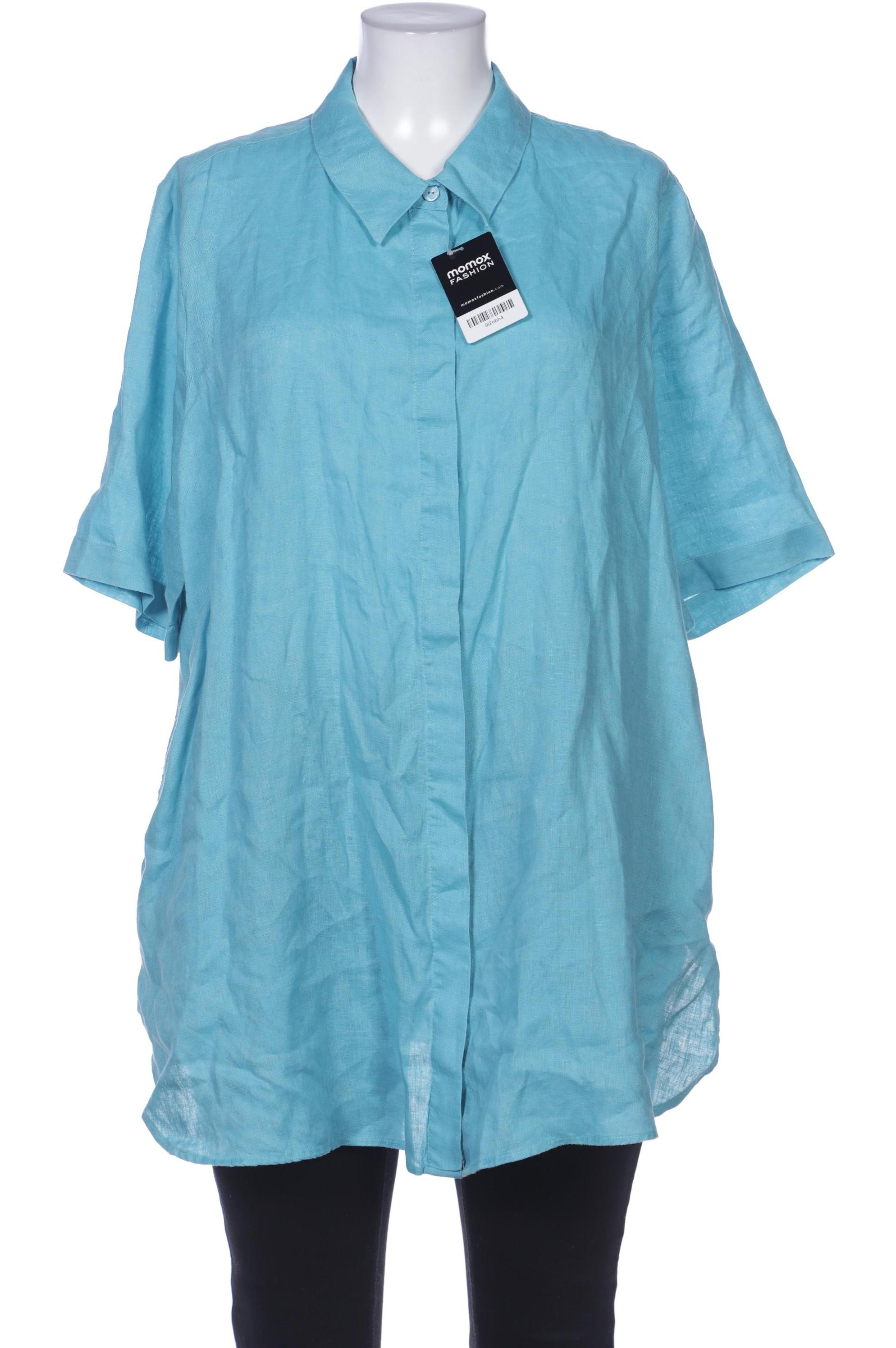 

Selection by Ulla Popken Damen Bluse, hellblau, Gr. 48