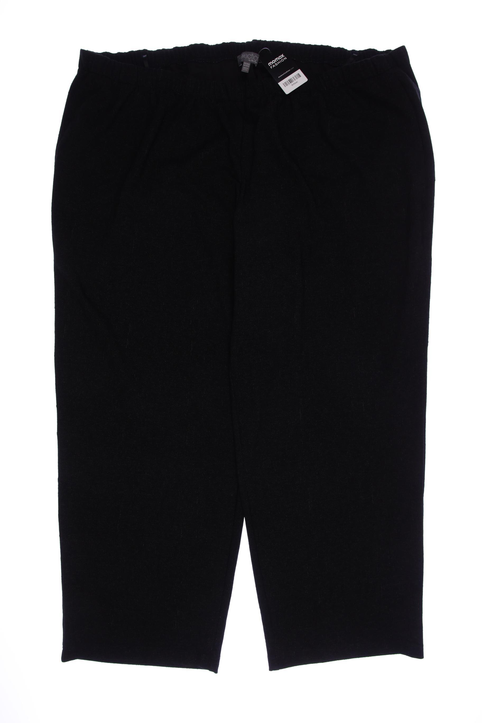 

Selection by Ulla Popken Damen Stoffhose, schwarz, Gr. 58