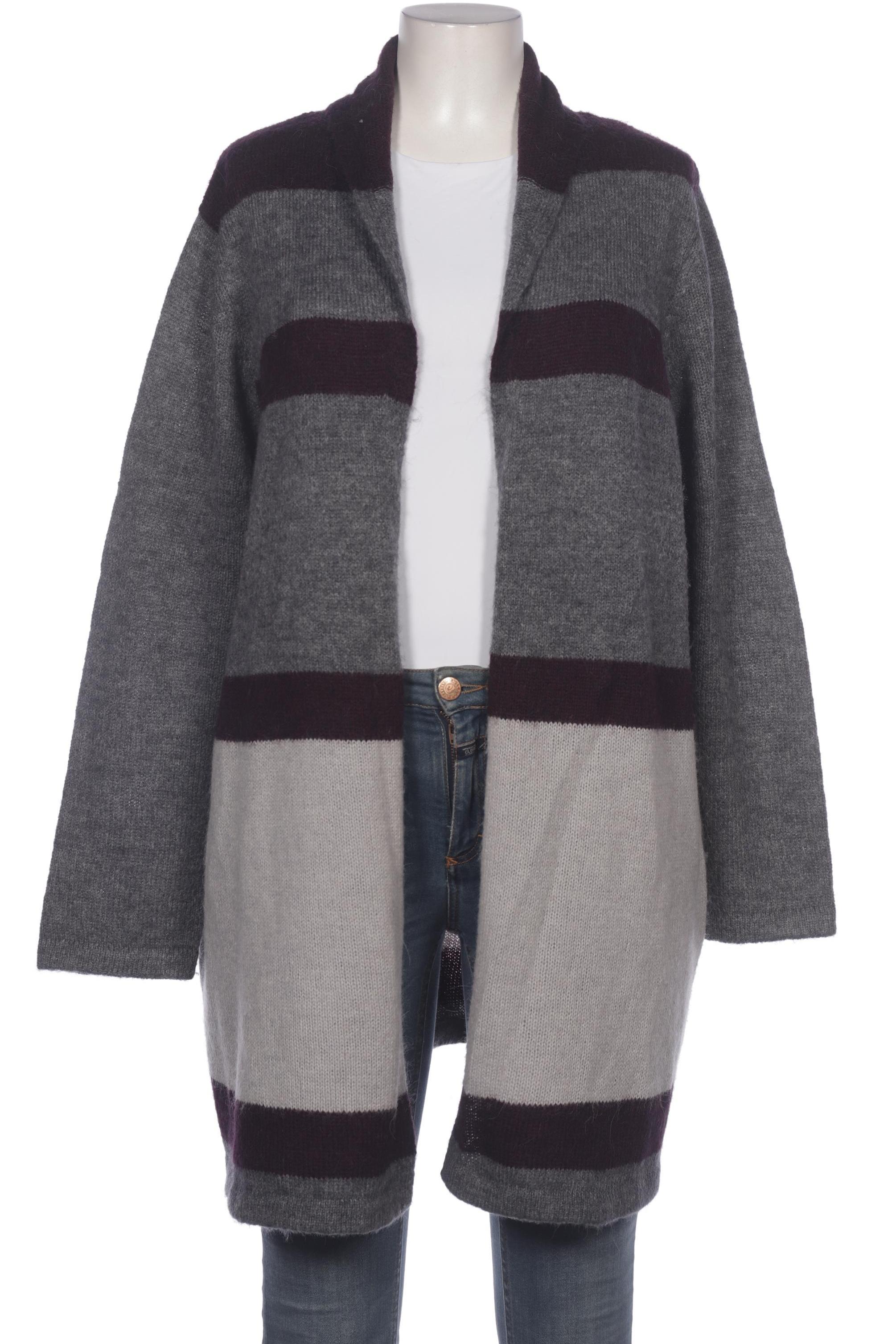 

Selection by Ulla Popken Damen Strickjacke, grau, Gr. 50