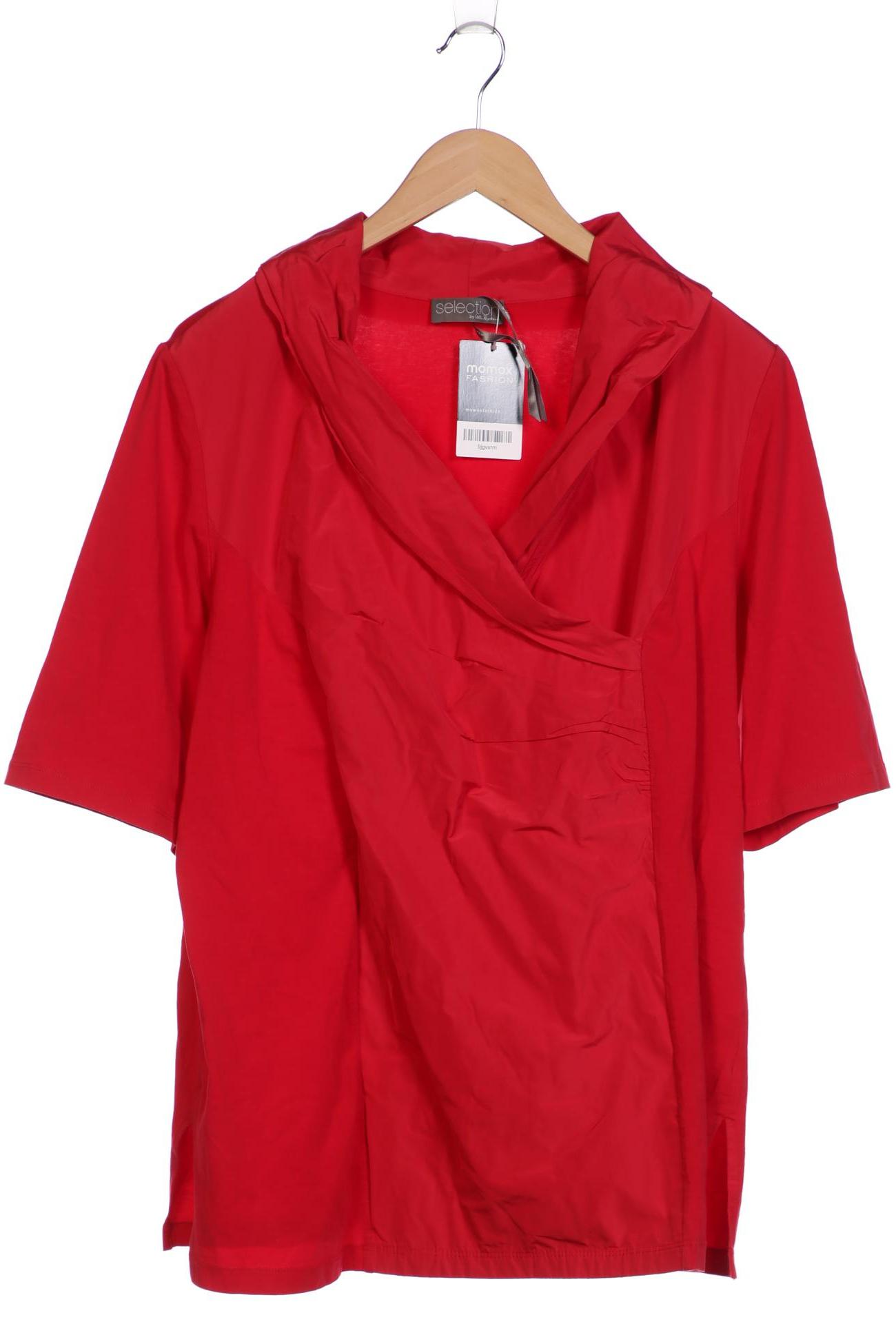 

Selection by Ulla Popken Damen T-Shirt, rot, Gr. 46