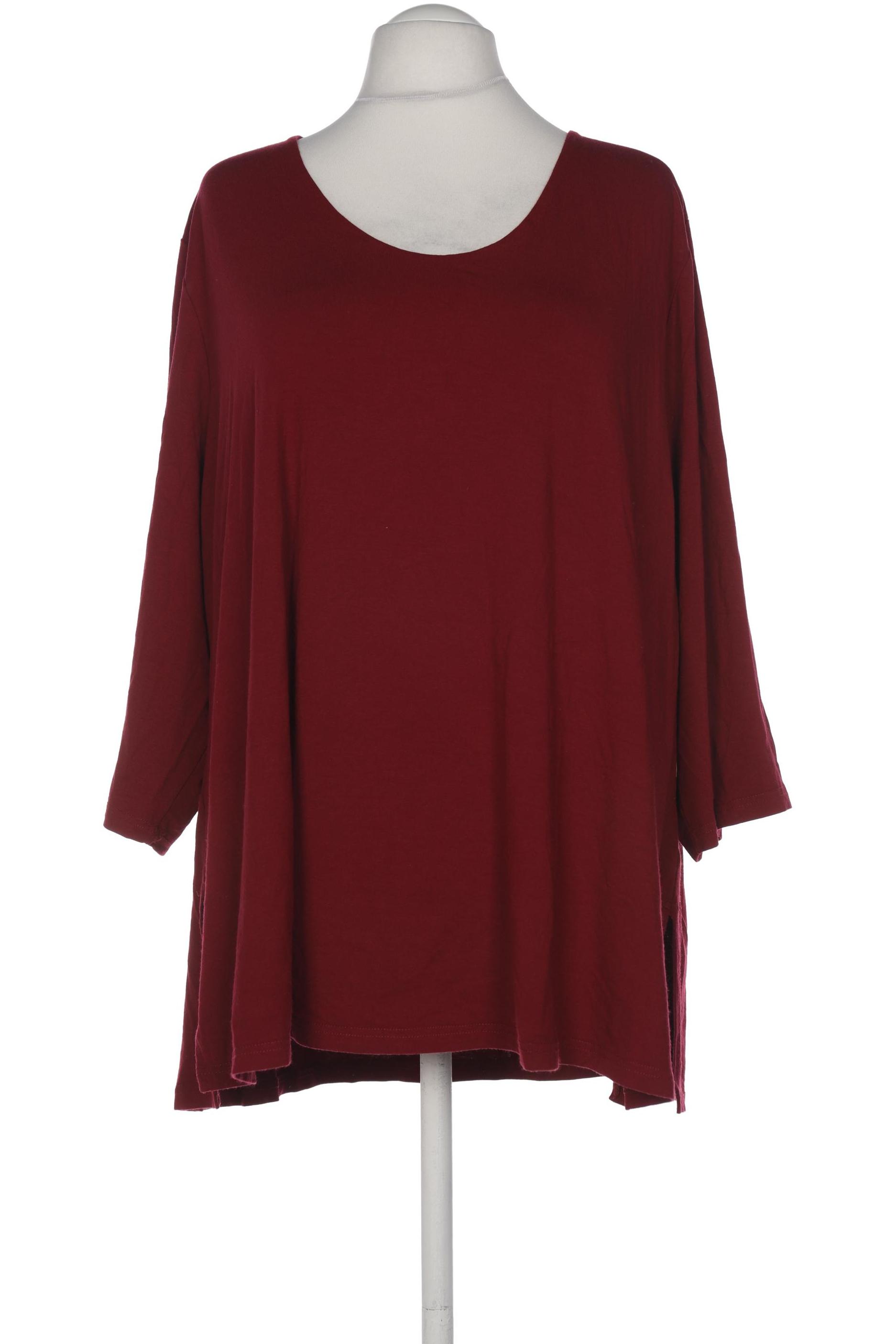 

Selection by Ulla Popken Damen Langarmshirt, bordeaux