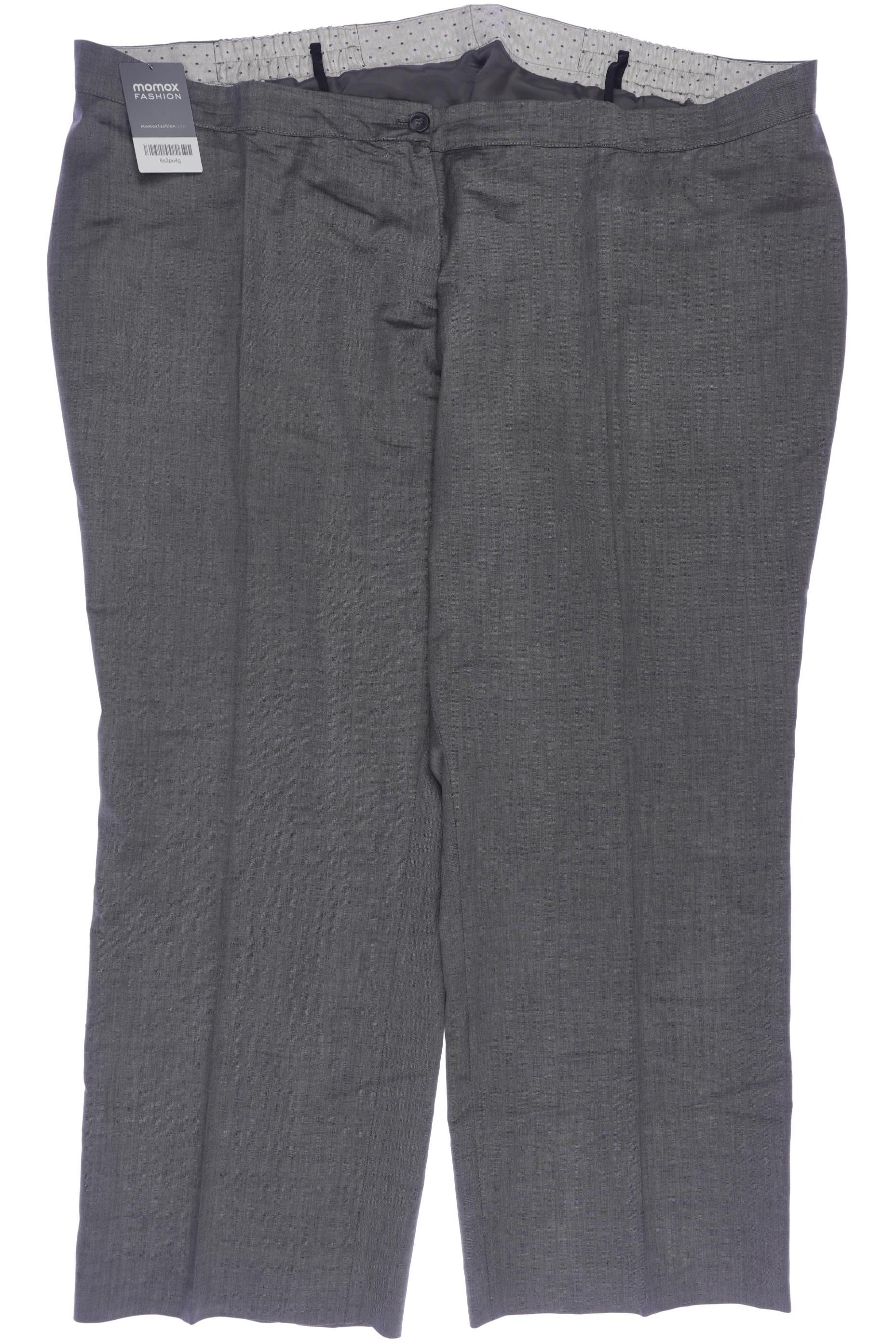 

Selection by Ulla Popken Damen Stoffhose, grau, Gr. 56