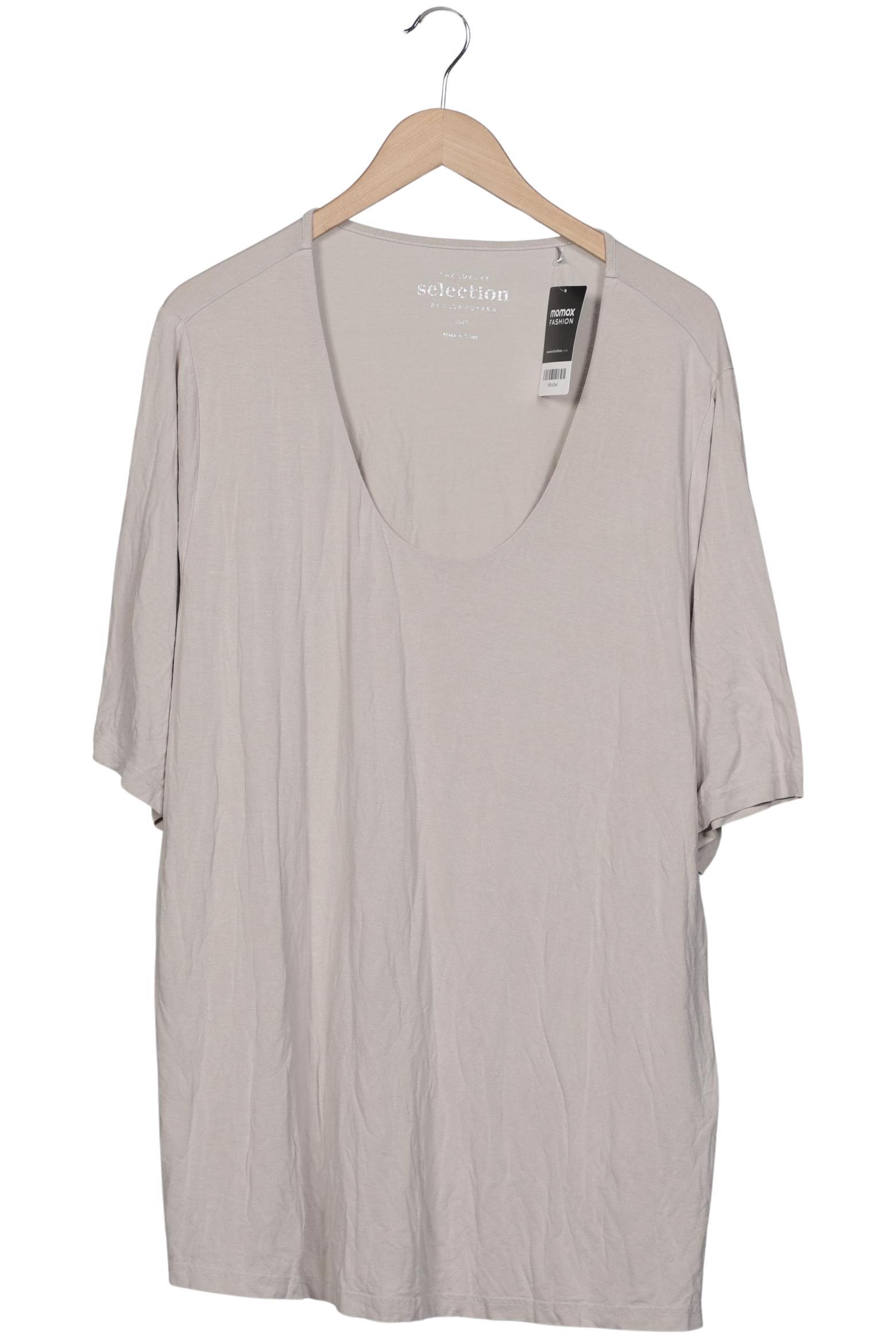 

Selection by Ulla Popken Damen T-Shirt, beige, Gr. 50