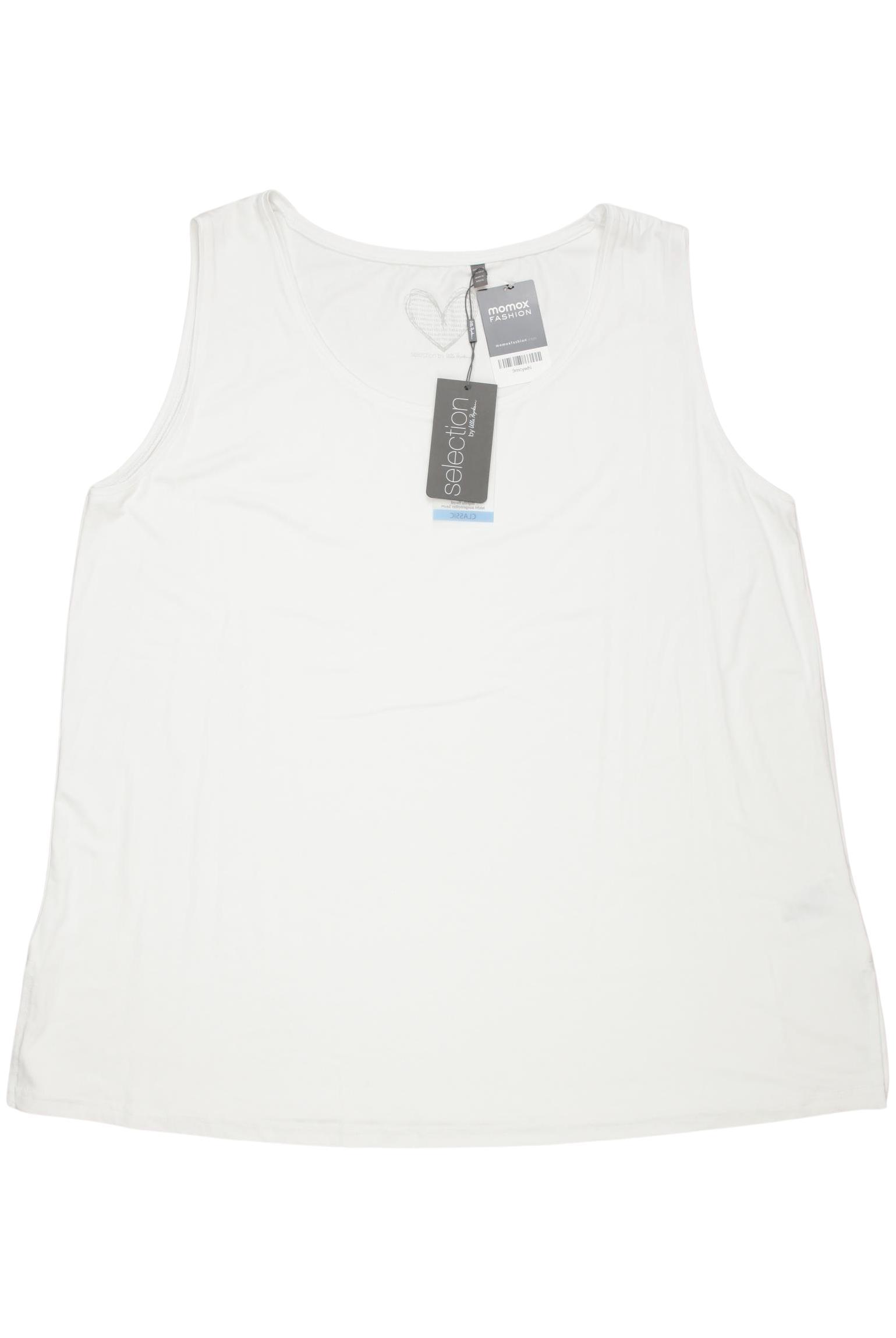 

Selection by Ulla Popken Damen Top, weiß, Gr. 50