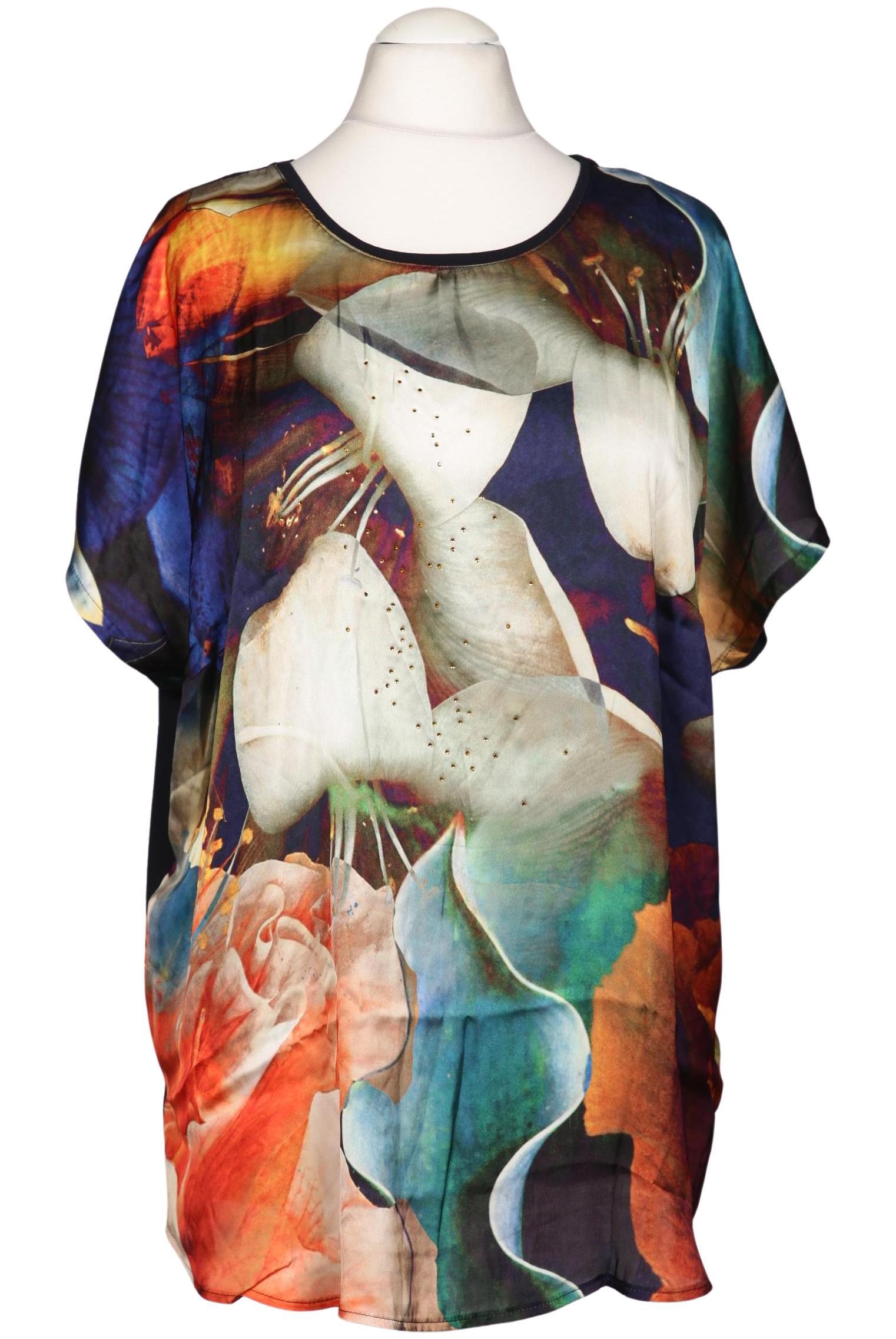 

Selection by Ulla Popken Damen Bluse, marineblau, Gr. 46