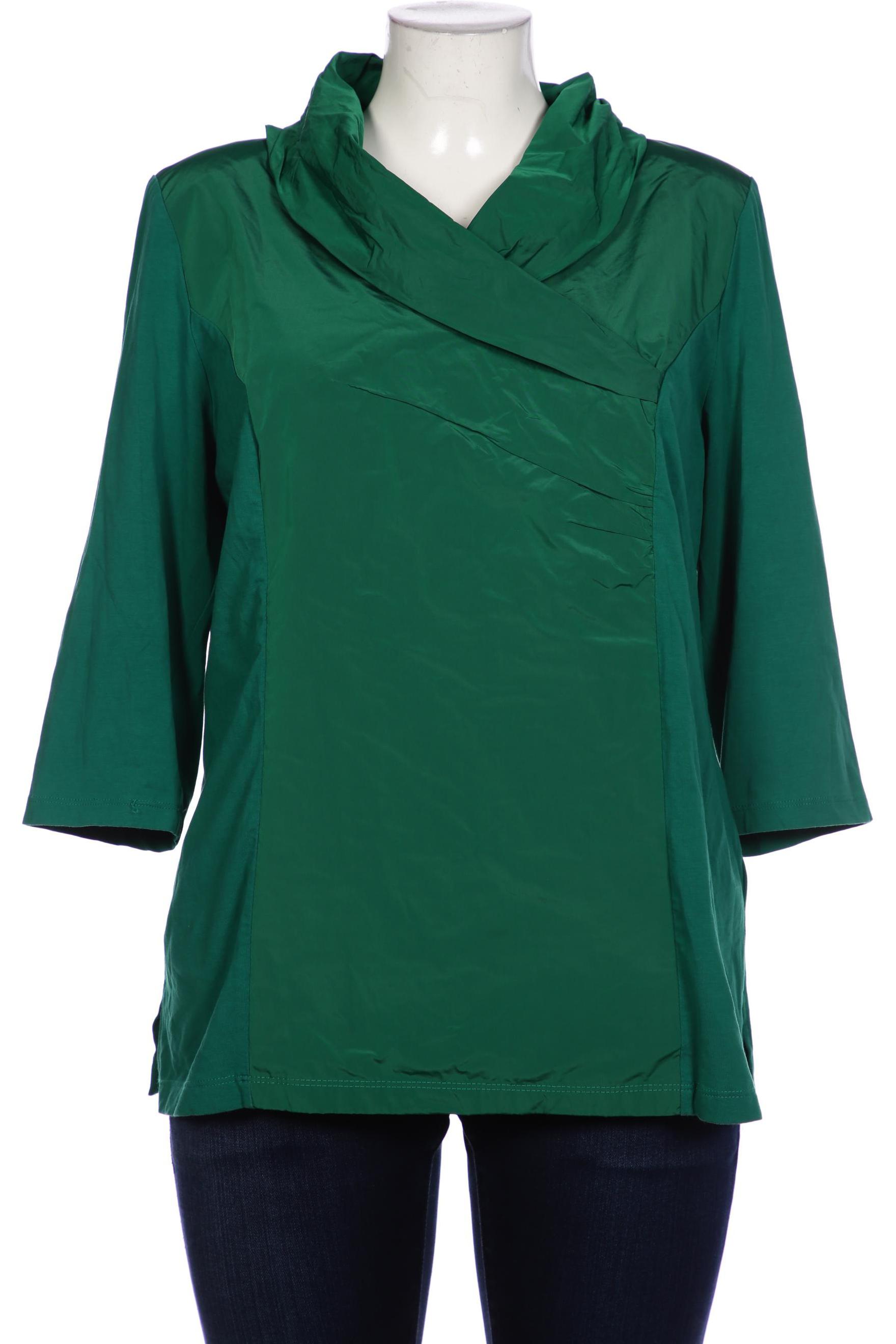 

Selection by Ulla Popken Damen Bluse, grün, Gr. 46
