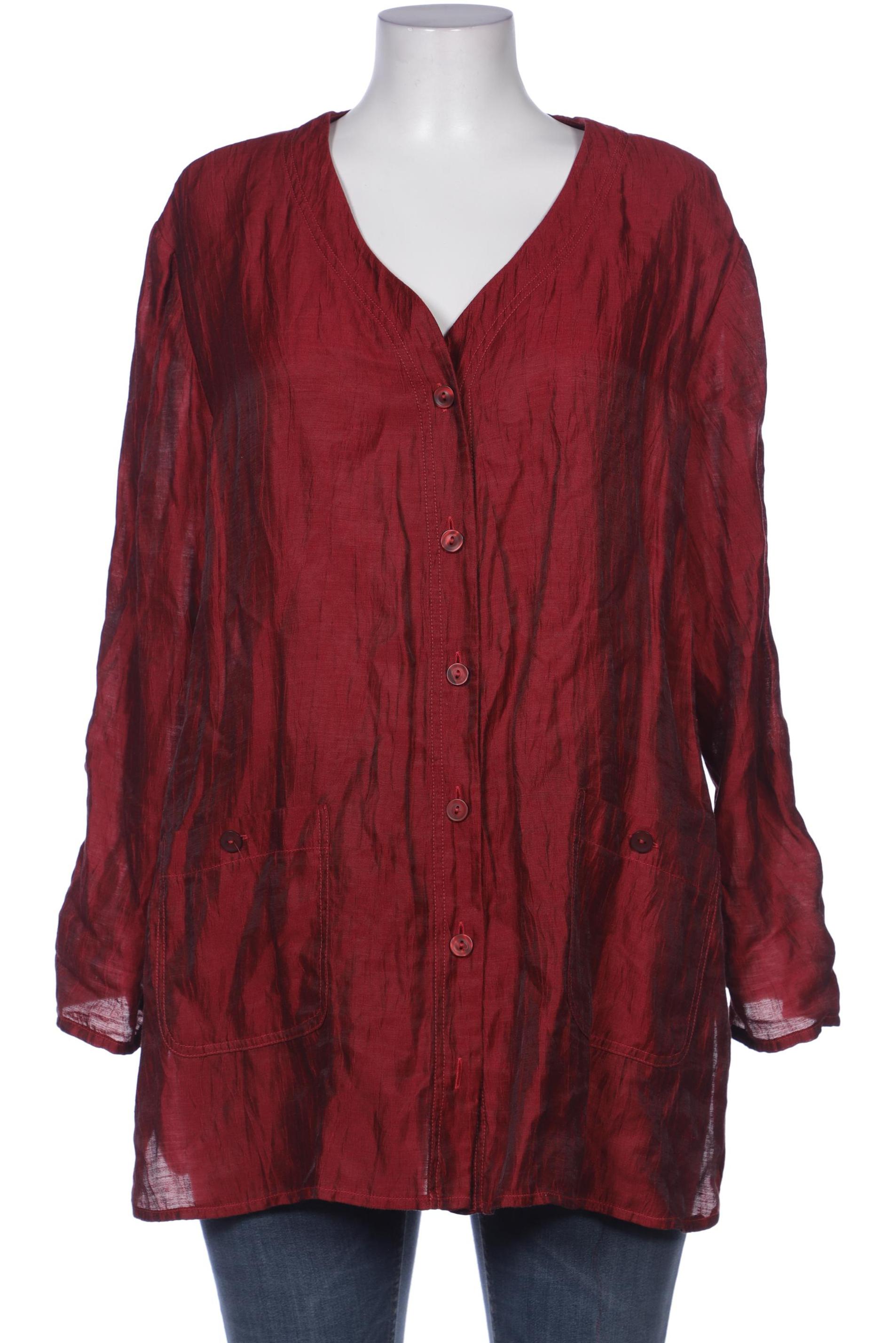 

Selection by Ulla Popken Damen Bluse, bordeaux, Gr. 46