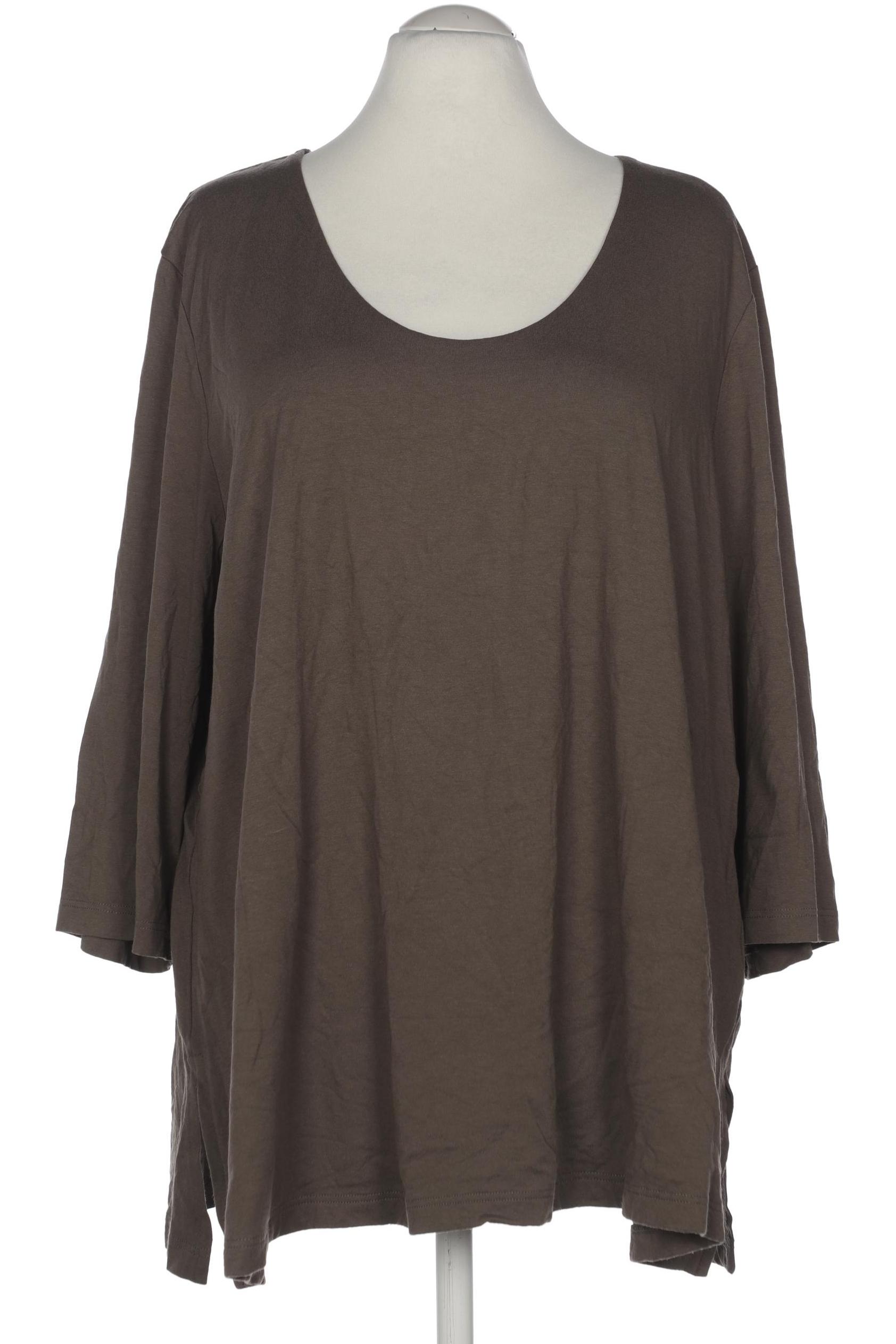 

Selection by Ulla Popken Damen Langarmshirt, braun, Gr. 54