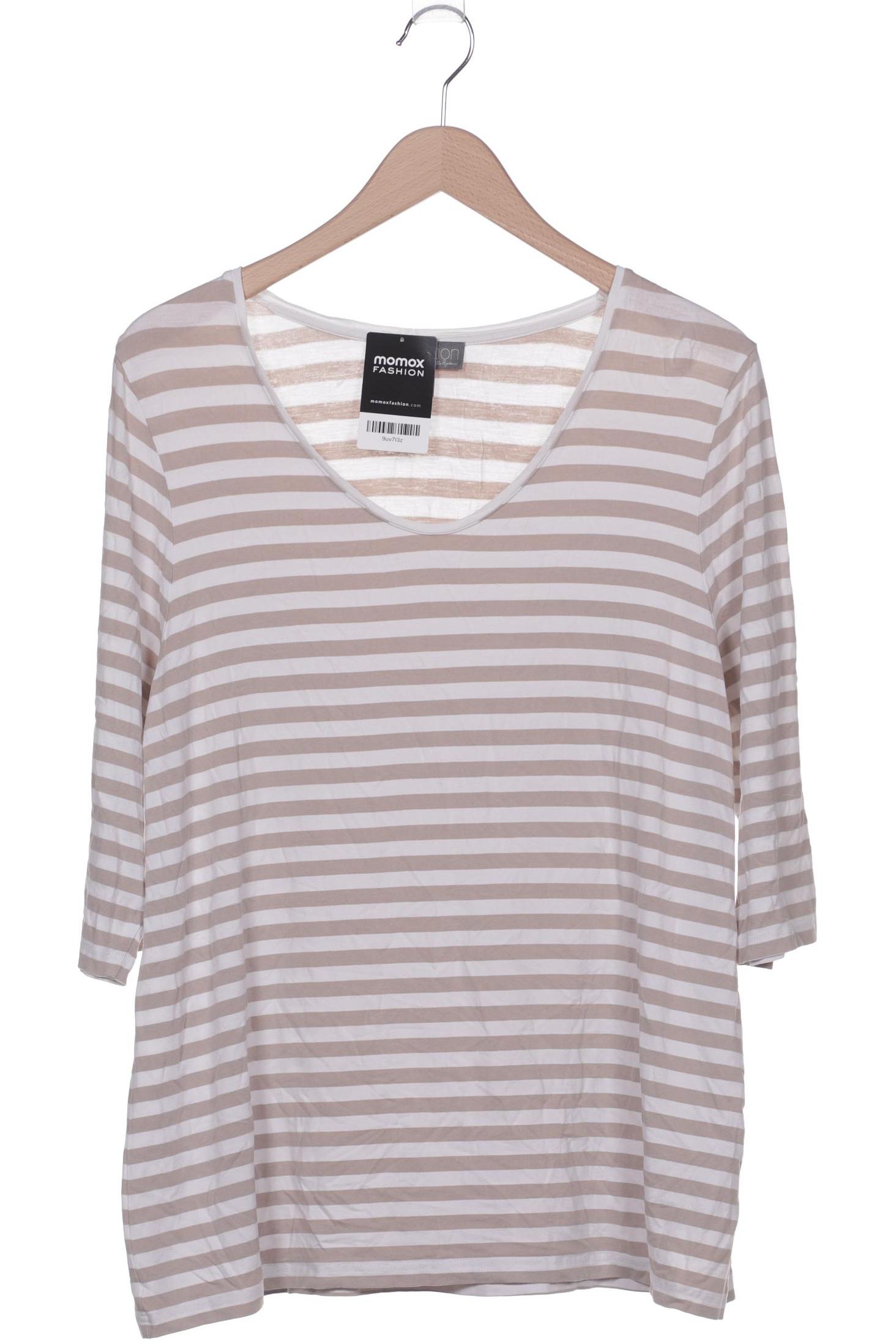 

Selection by Ulla Popken Damen Langarmshirt, beige, Gr. 42