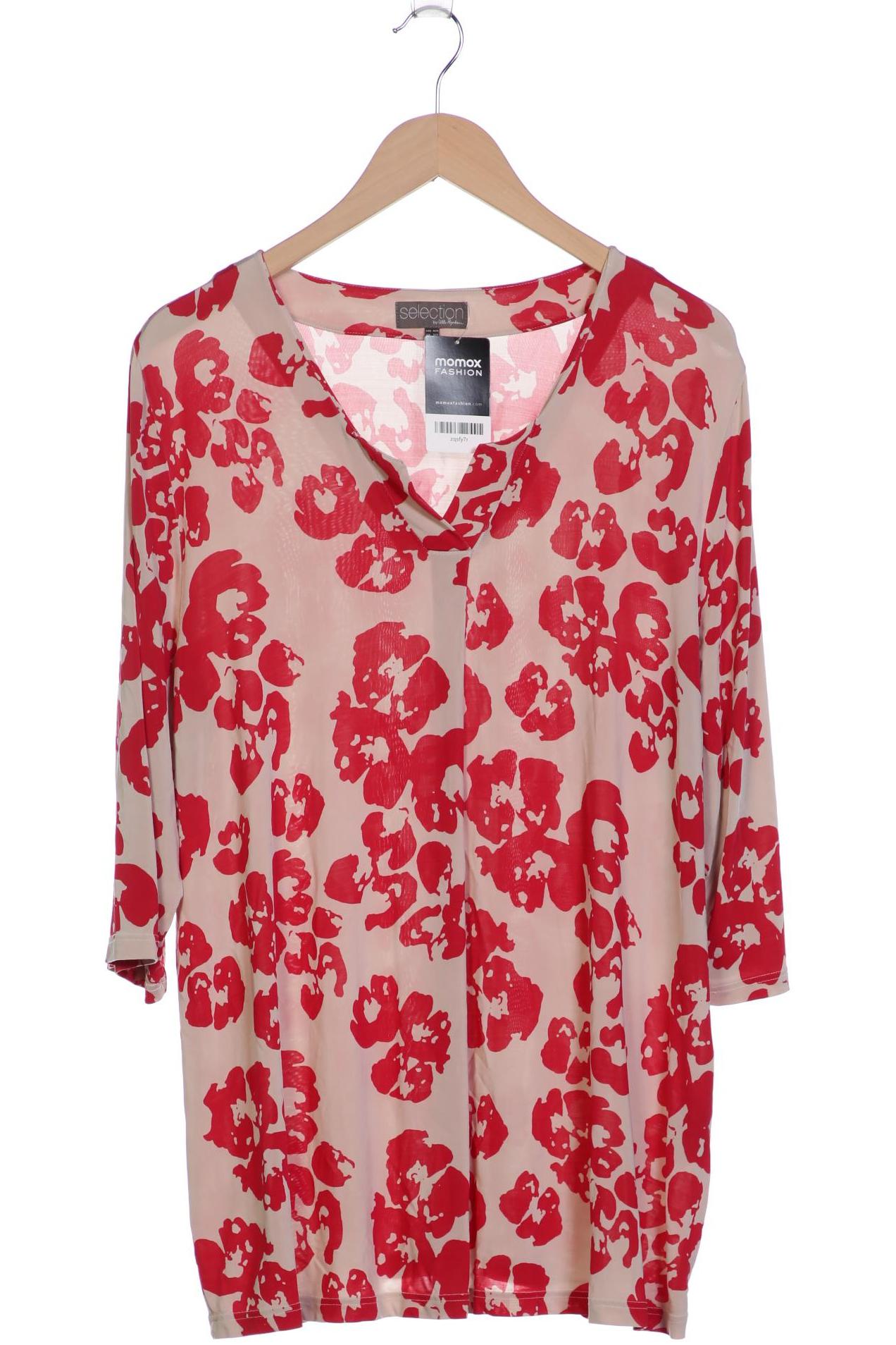 

Selection by Ulla Popken Damen Langarmshirt, beige, Gr. 46