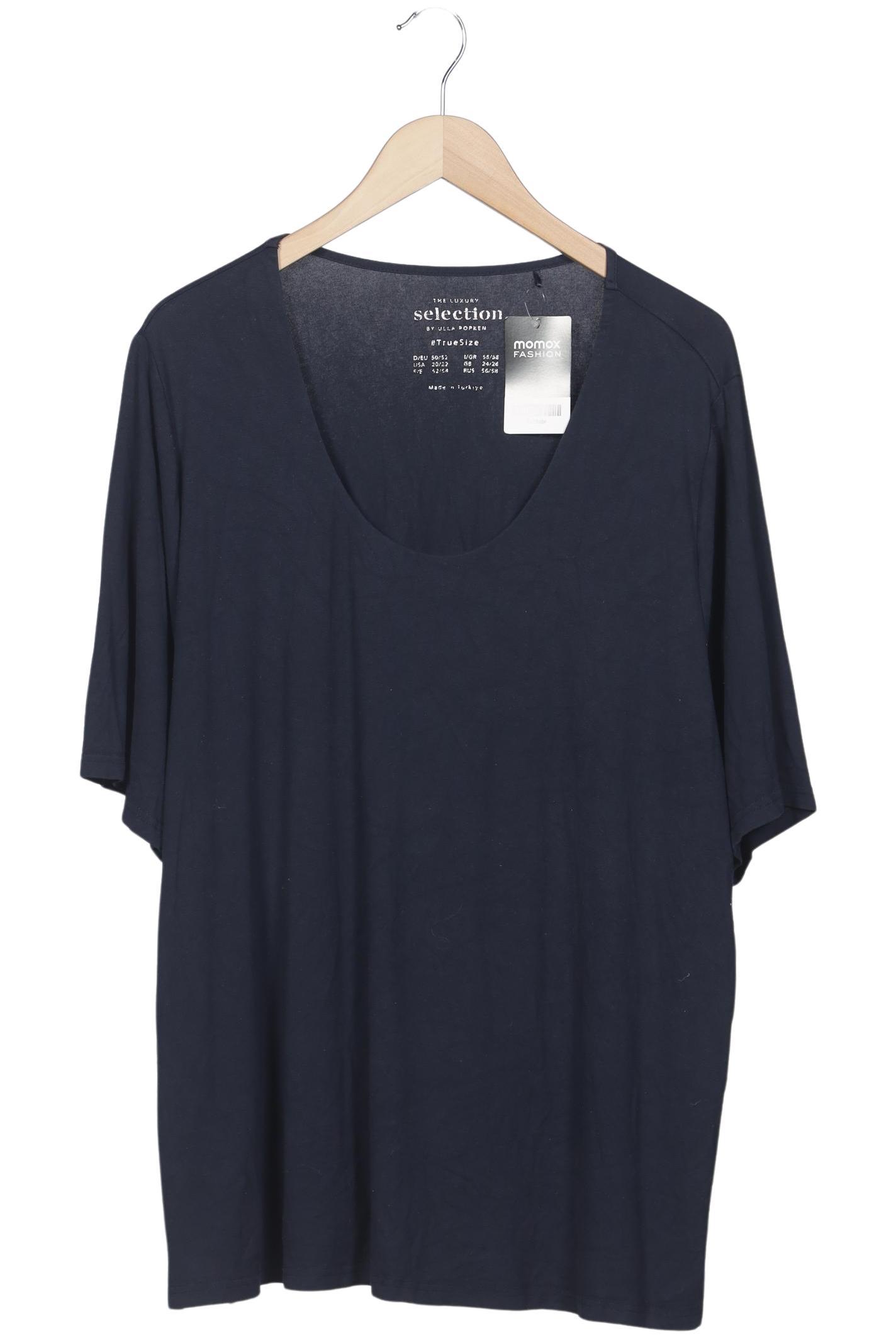 

Selection by Ulla Popken Damen T-Shirt, marineblau, Gr. 50