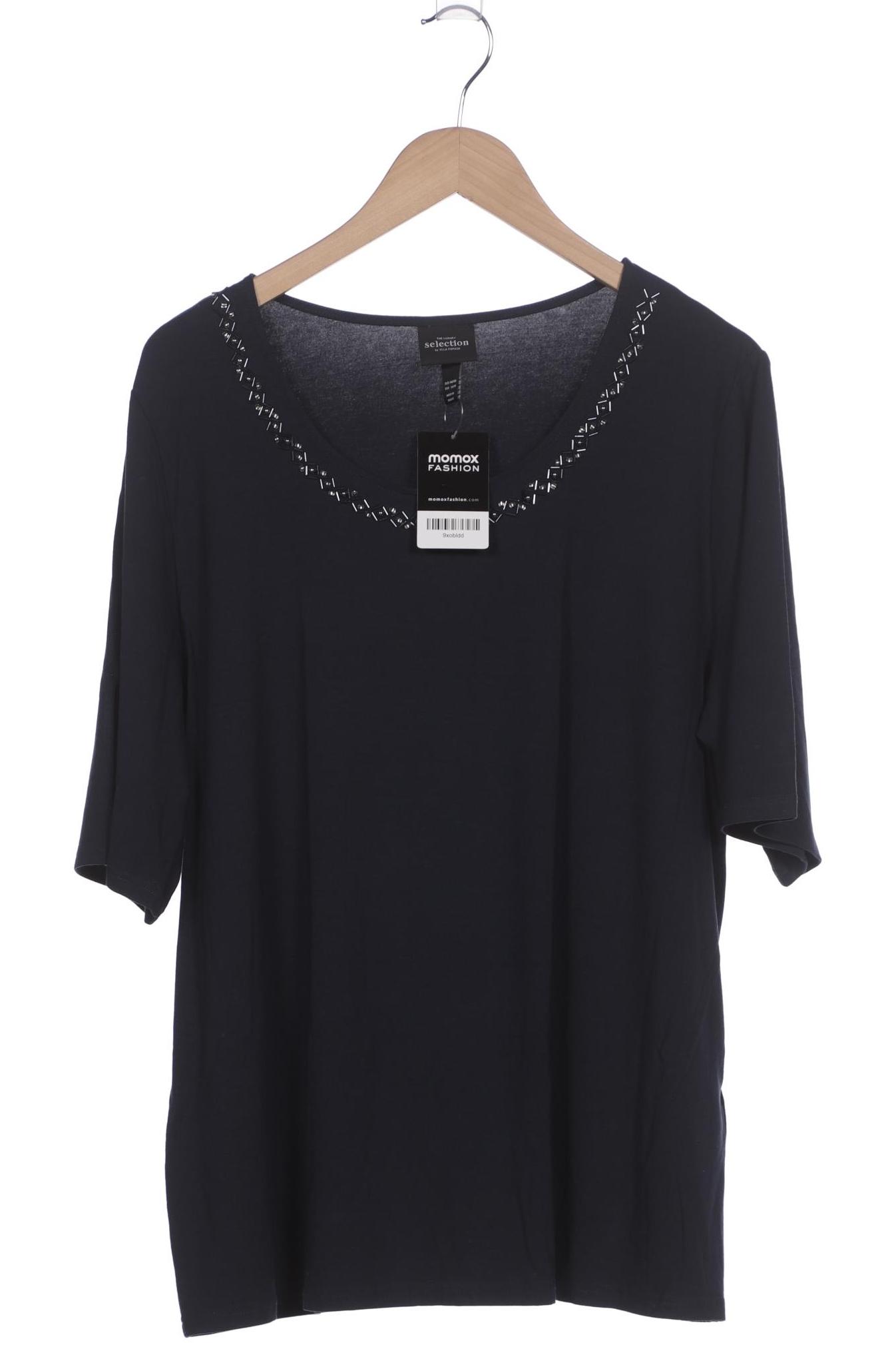 

Selection by Ulla Popken Damen T-Shirt, marineblau, Gr. 46