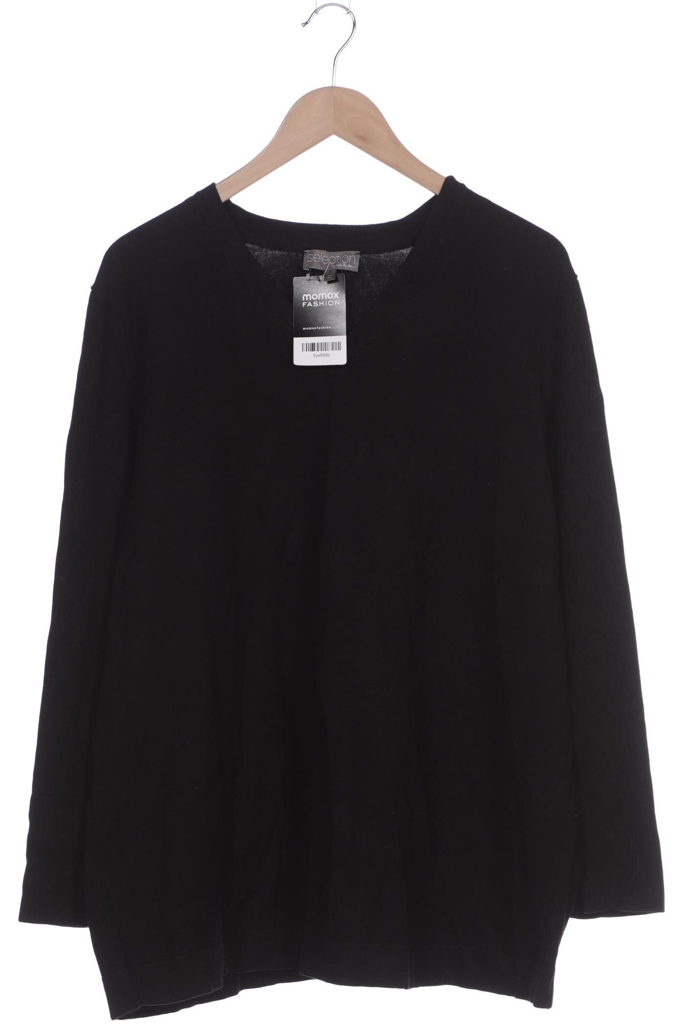 

Selection by Ulla Popken Damen Pullover, schwarz, Gr. 50