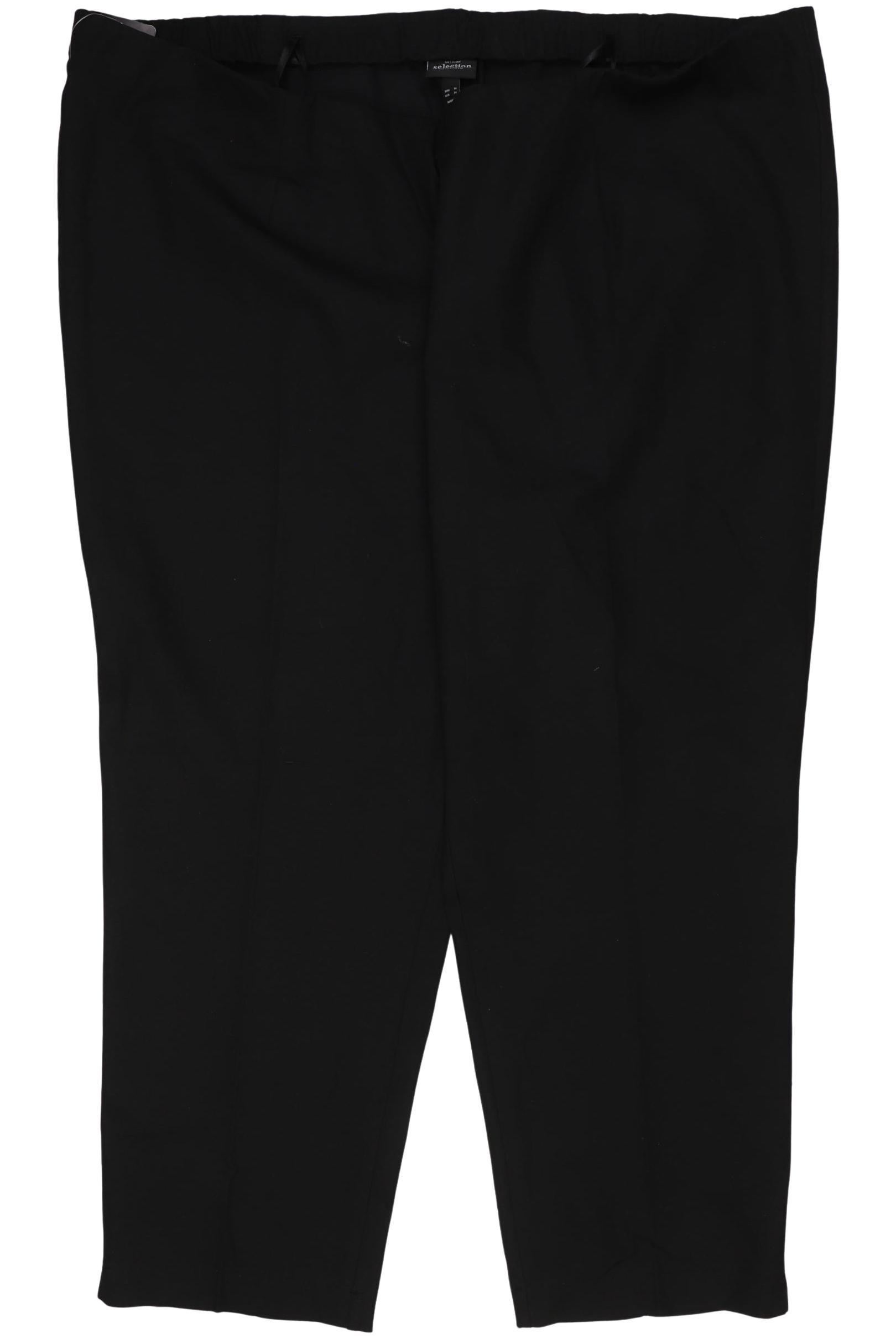 

Selection by Ulla Popken Damen Stoffhose, schwarz, Gr. 58