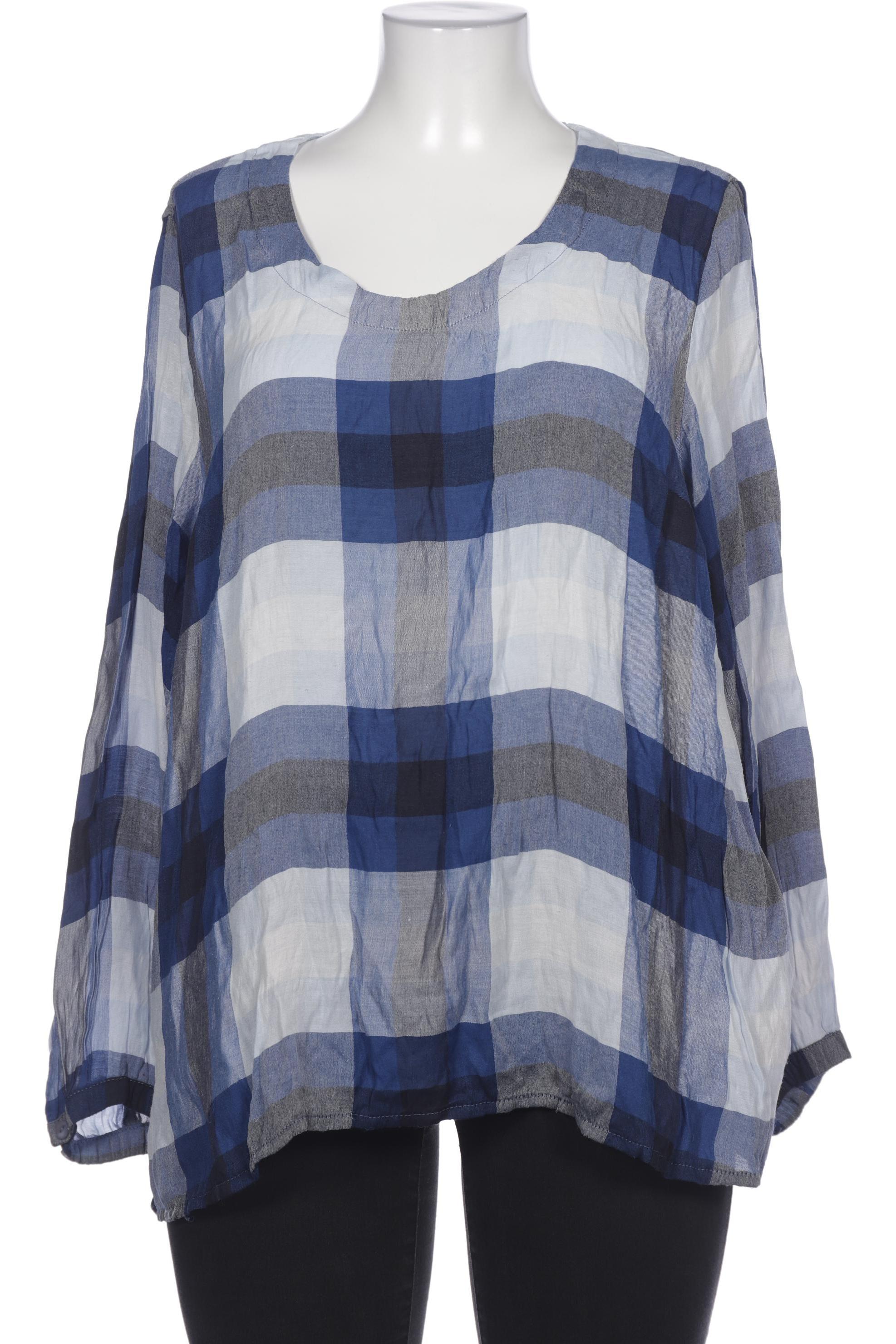 

Selection by Ulla Popken Damen Bluse, blau, Gr. 42