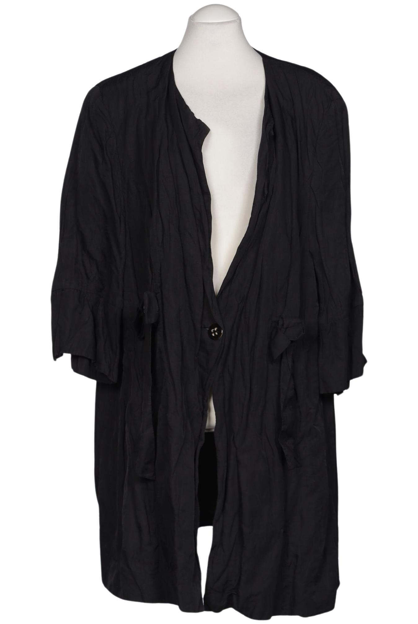 

Selection by Ulla Popken Damen Mantel, schwarz, Gr. 56