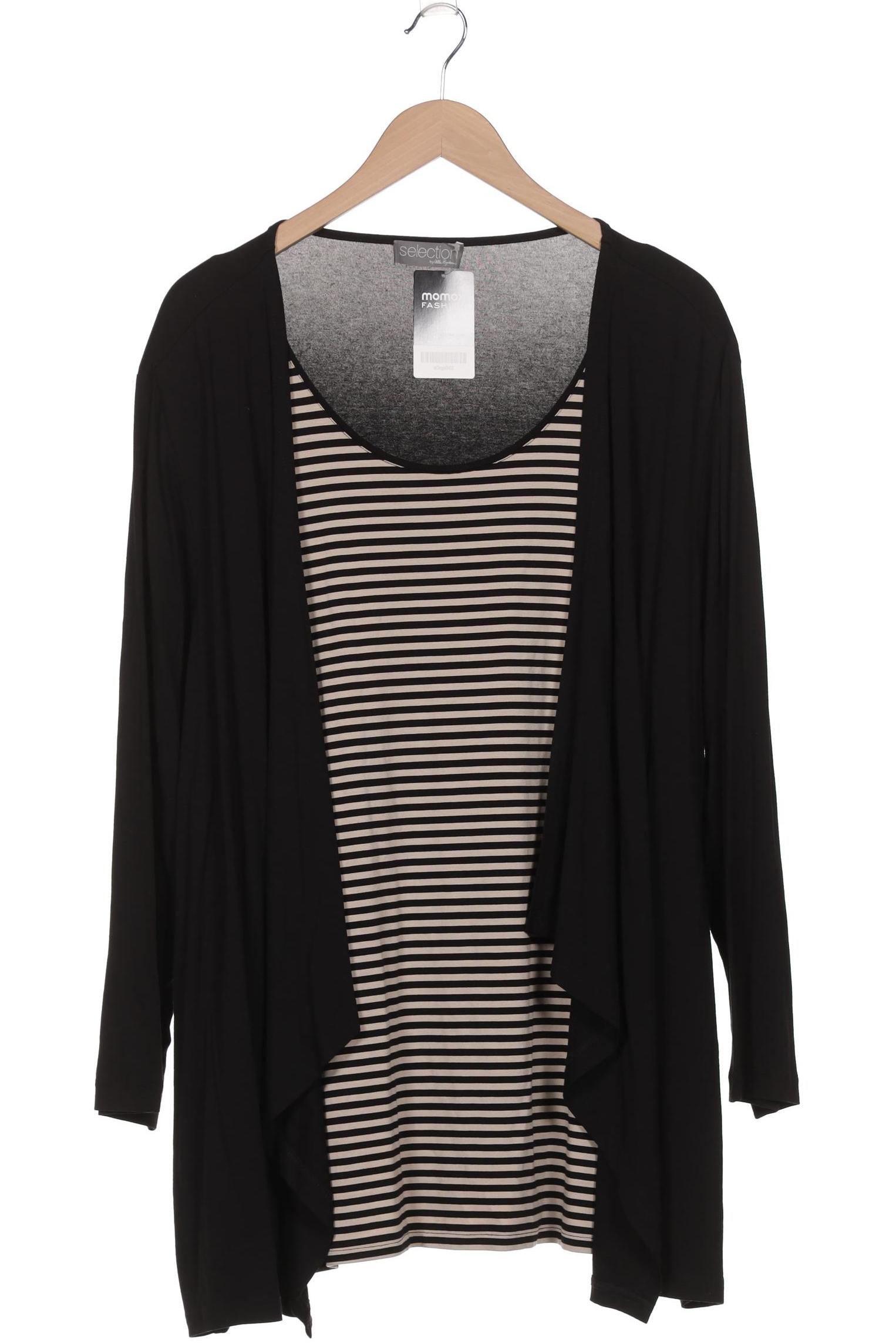 

Selection by Ulla Popken Damen Langarmshirt, schwarz, Gr. 50