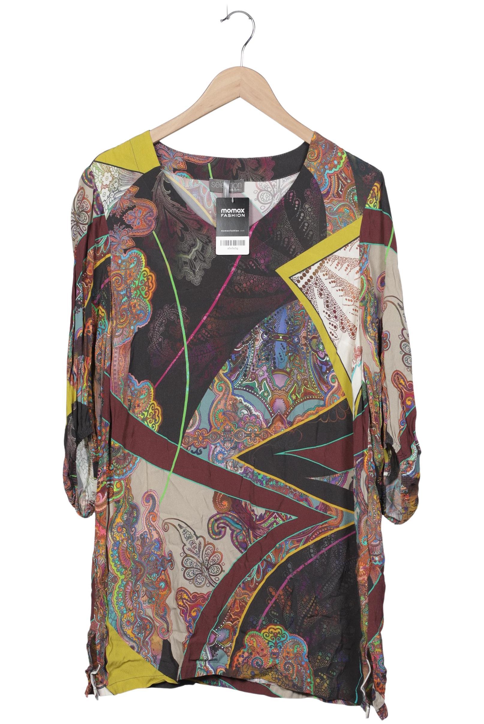 

Selection by Ulla Popken Damen Bluse, mehrfarbig, Gr. 46