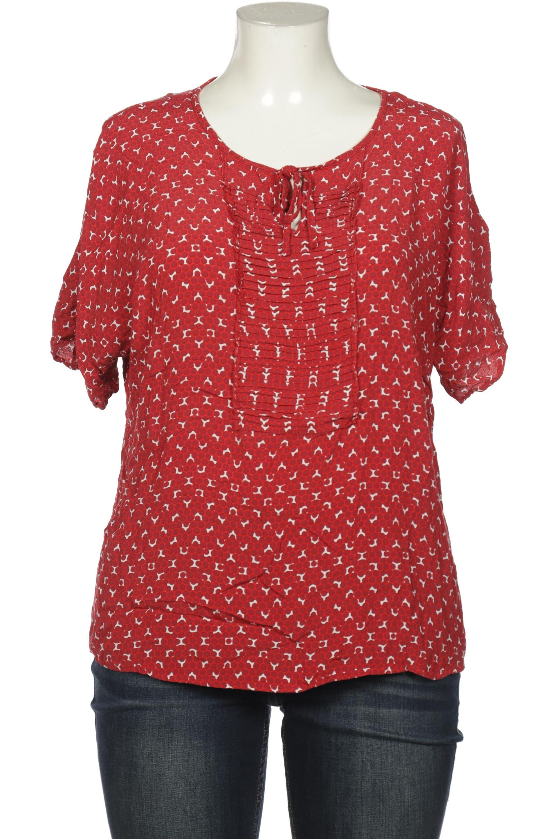 

Selection by Ulla Popken Damen Bluse, rot, Gr. 46