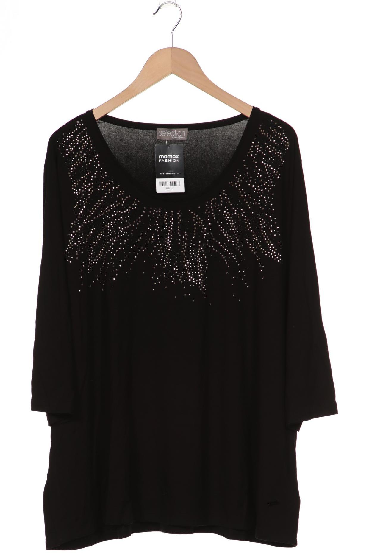 

Selection by Ulla Popken Damen Langarmshirt, schwarz, Gr. 50