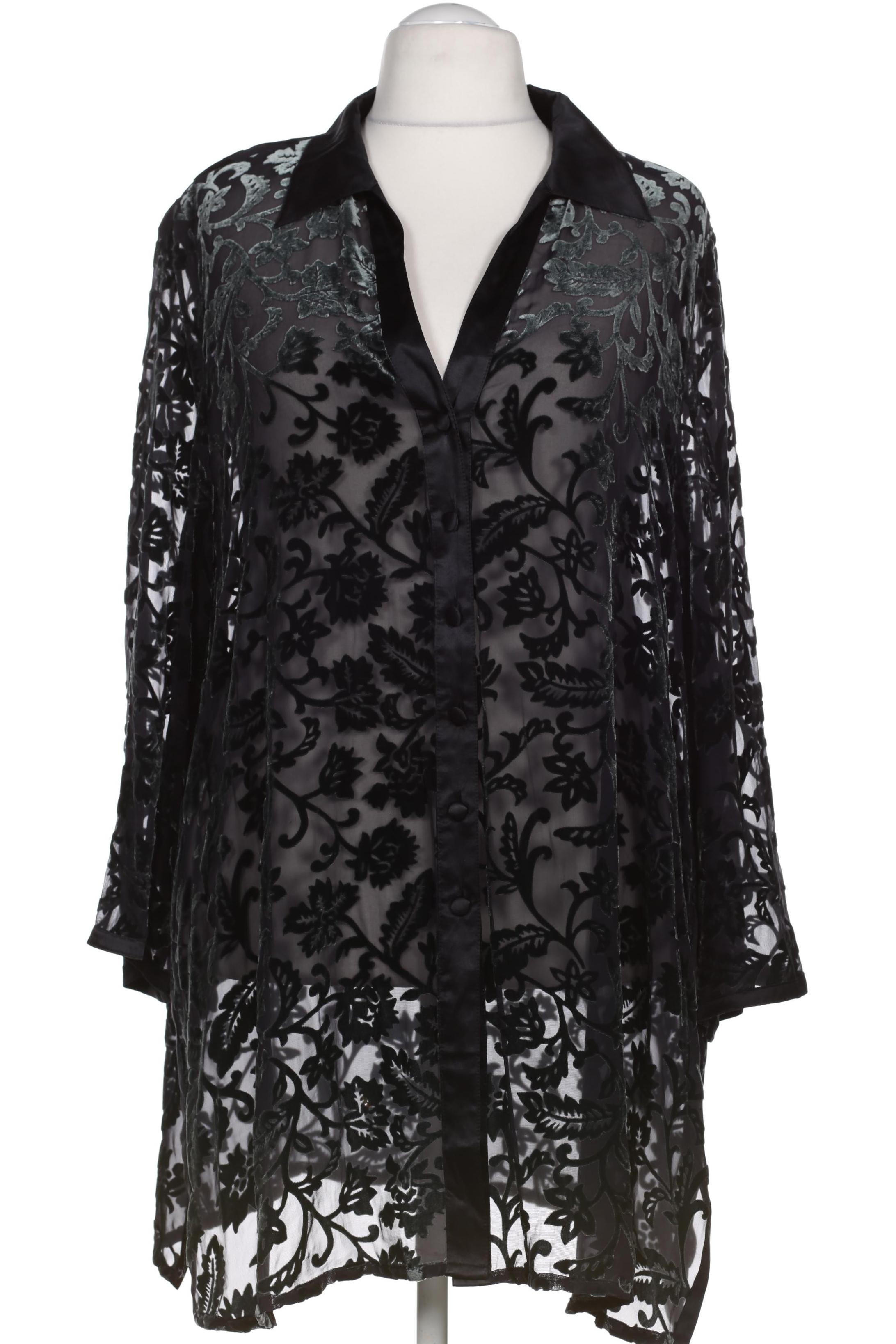 

Selection by Ulla Popken Damen Bluse, schwarz, Gr. 50